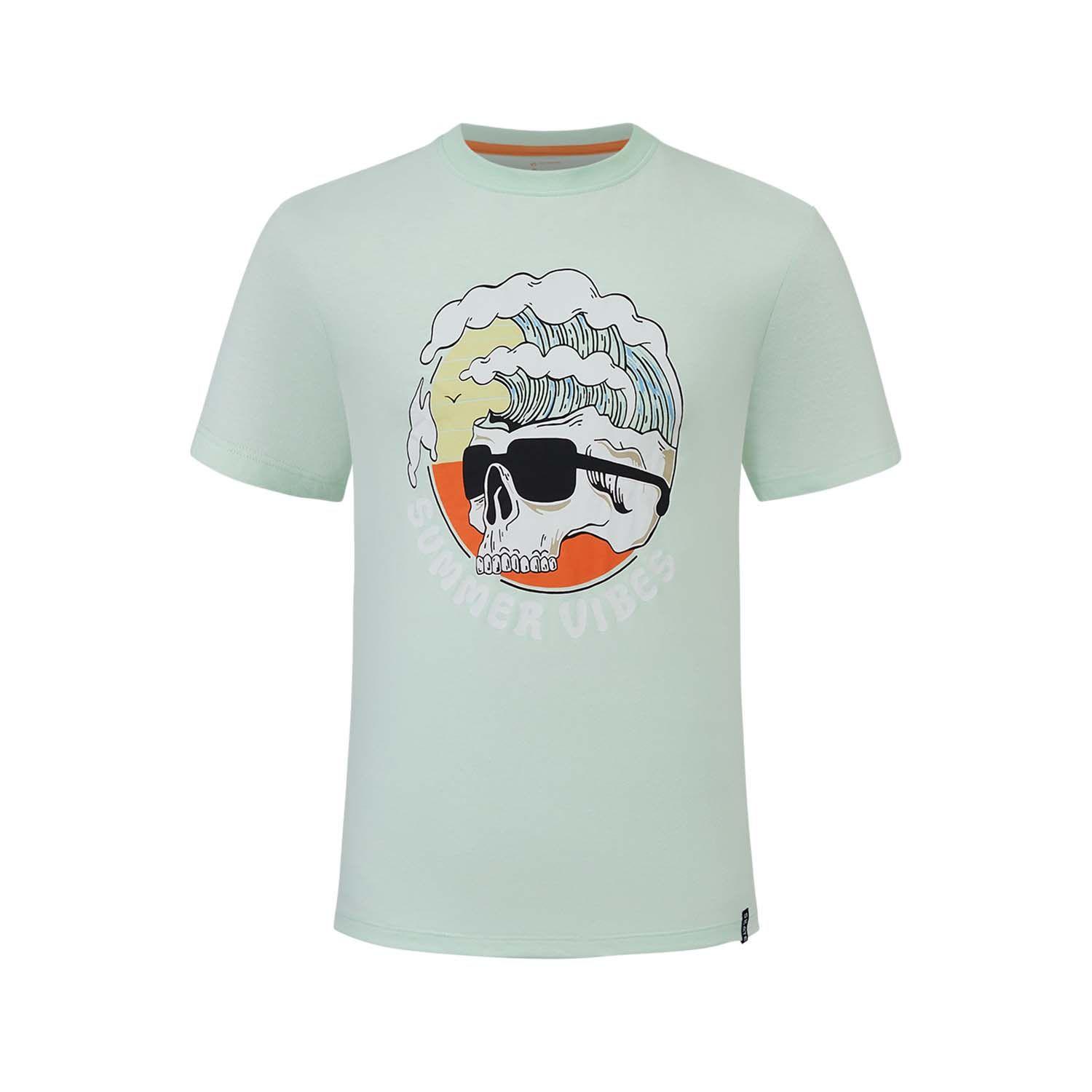 Polera Niño Básica Turquesa Claro Fashion's Park-0
