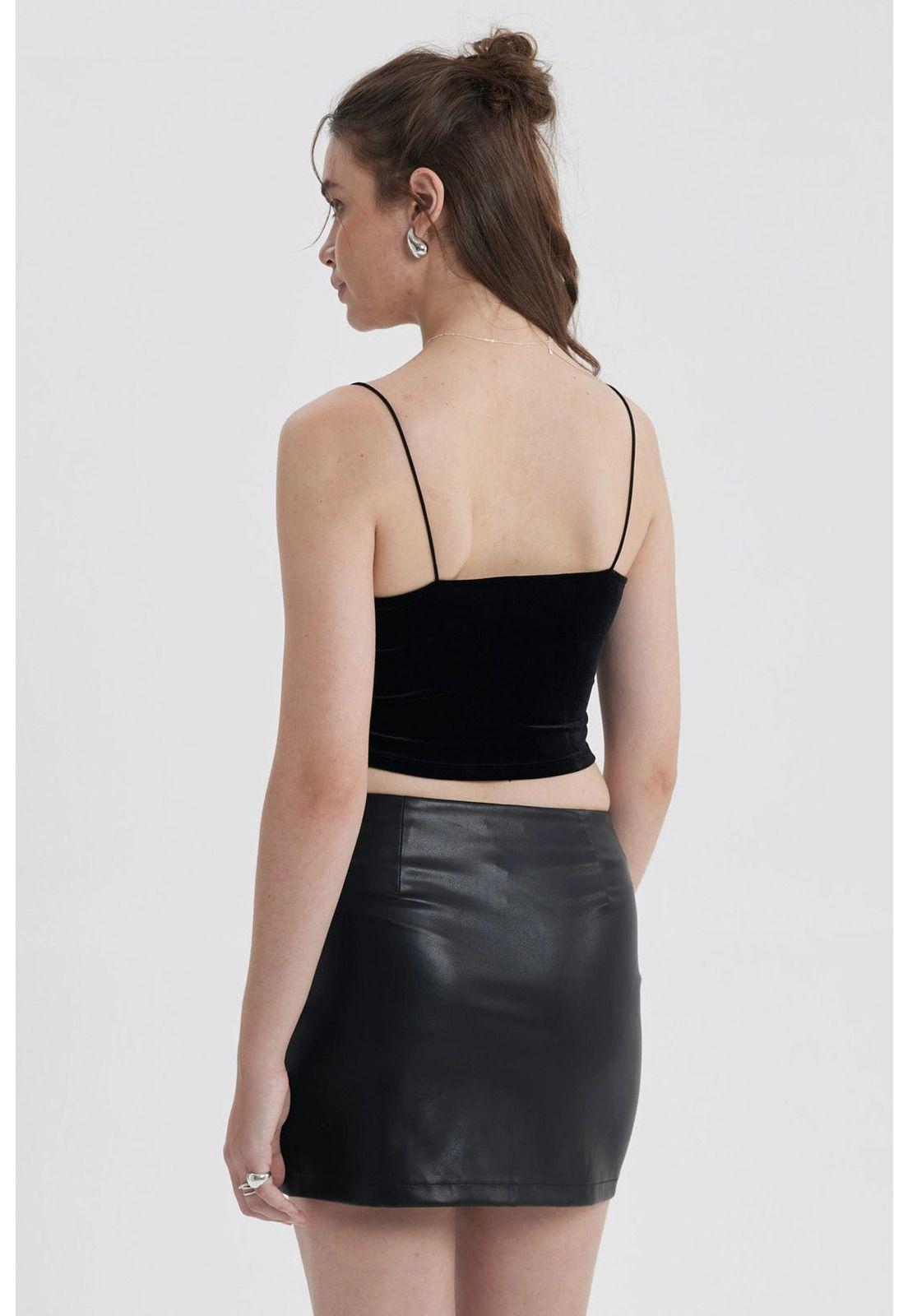 Peto Mujer Velvet Negro-2