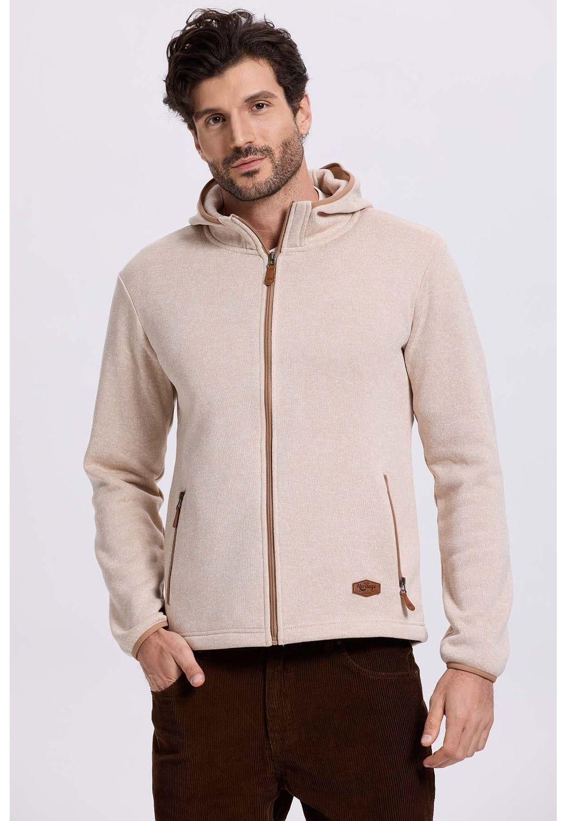 Polar Hombre Tejido Beige-1