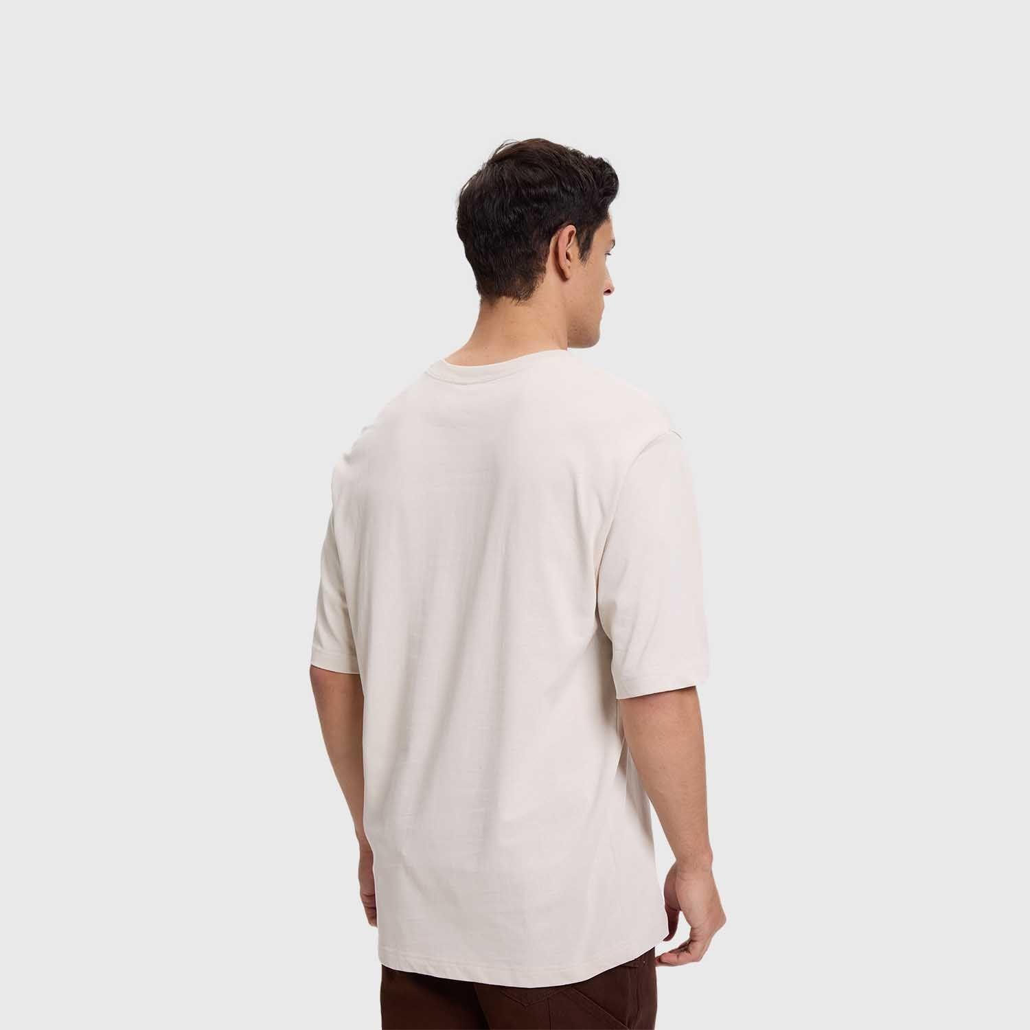 Polera Hombre Print Puff Beige Claro Fashion's Park-2