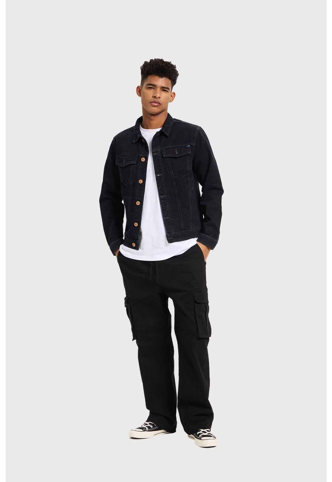 Chaqueta Hombre Denim Classic Azul Índigo-3