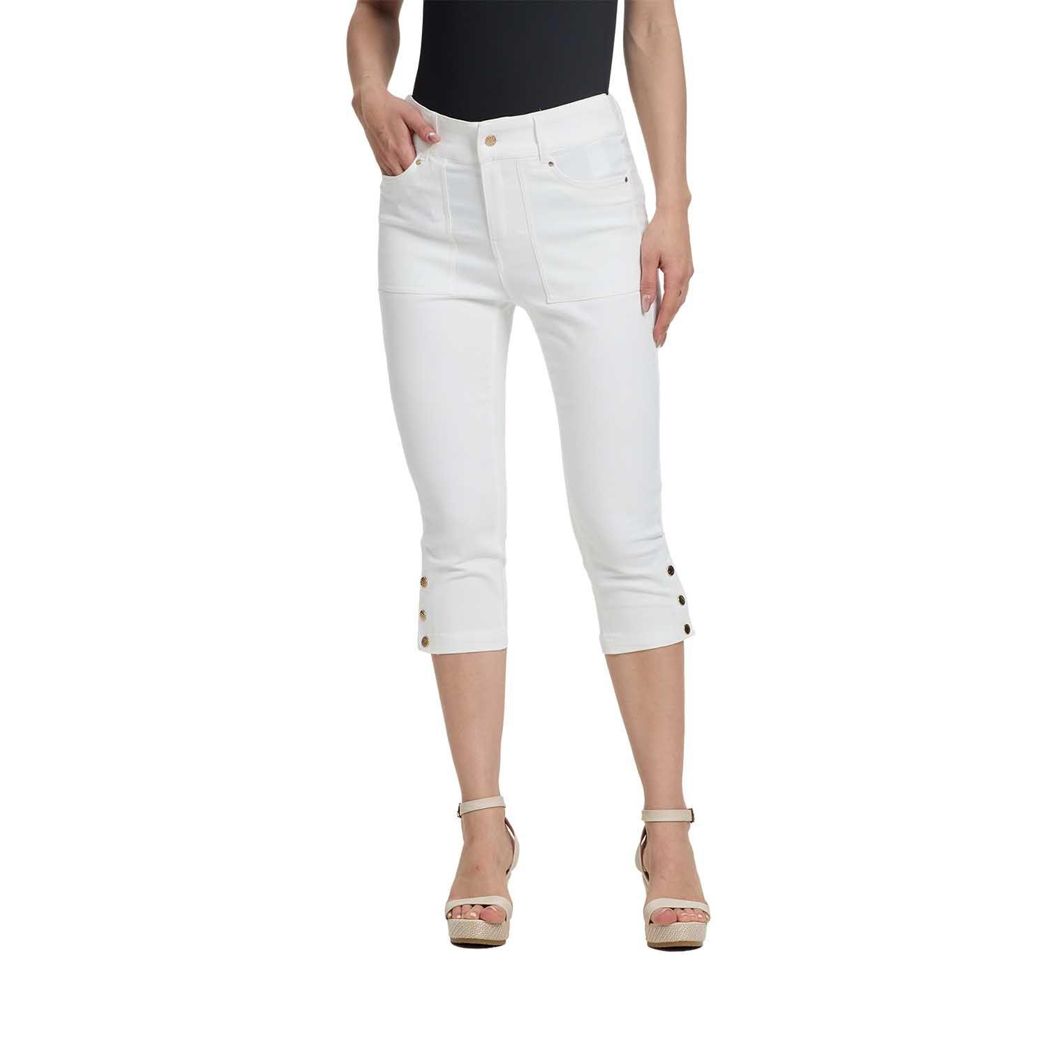 Pantalón Mujer Bolsillo Cargo Crudo Fashion's Park-0
