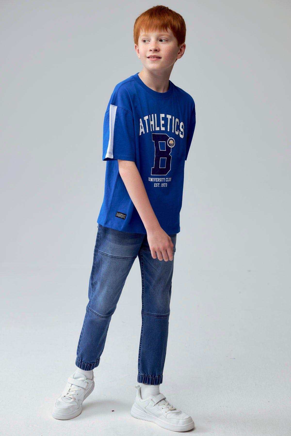 Jeans Niño Toddler Jogger Azul-3