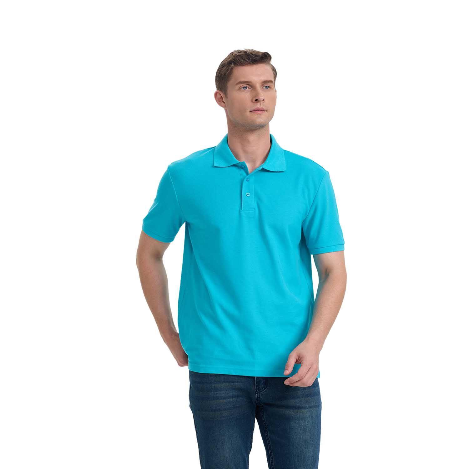 Polera Hombre Pique Lisa Básica Calipso Fashion's Park-0