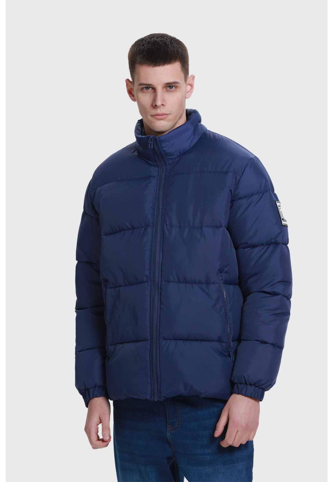 Parka Hombre Puffa Azul-0