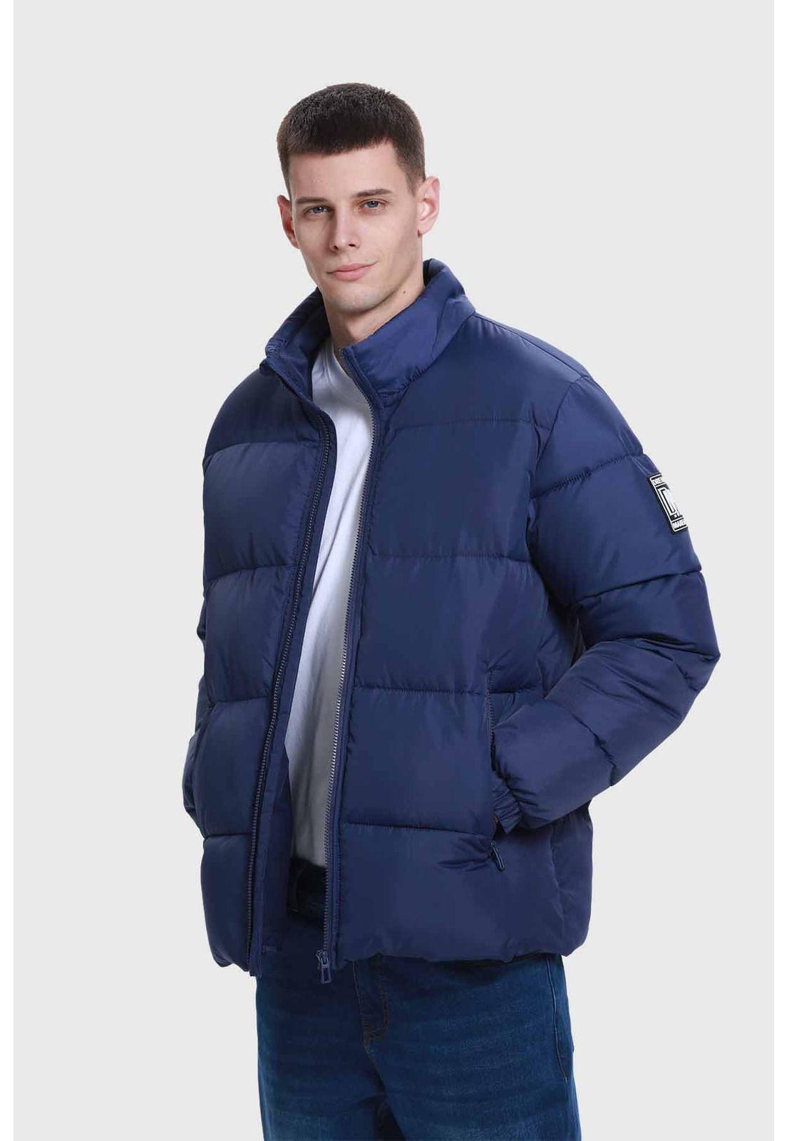 Parka Hombre Puffa Azul-1