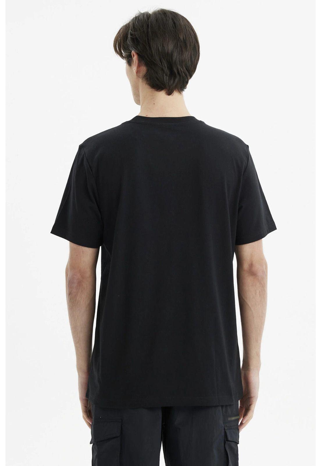 Polera Hombre Regular Fit Print New York Negro-2