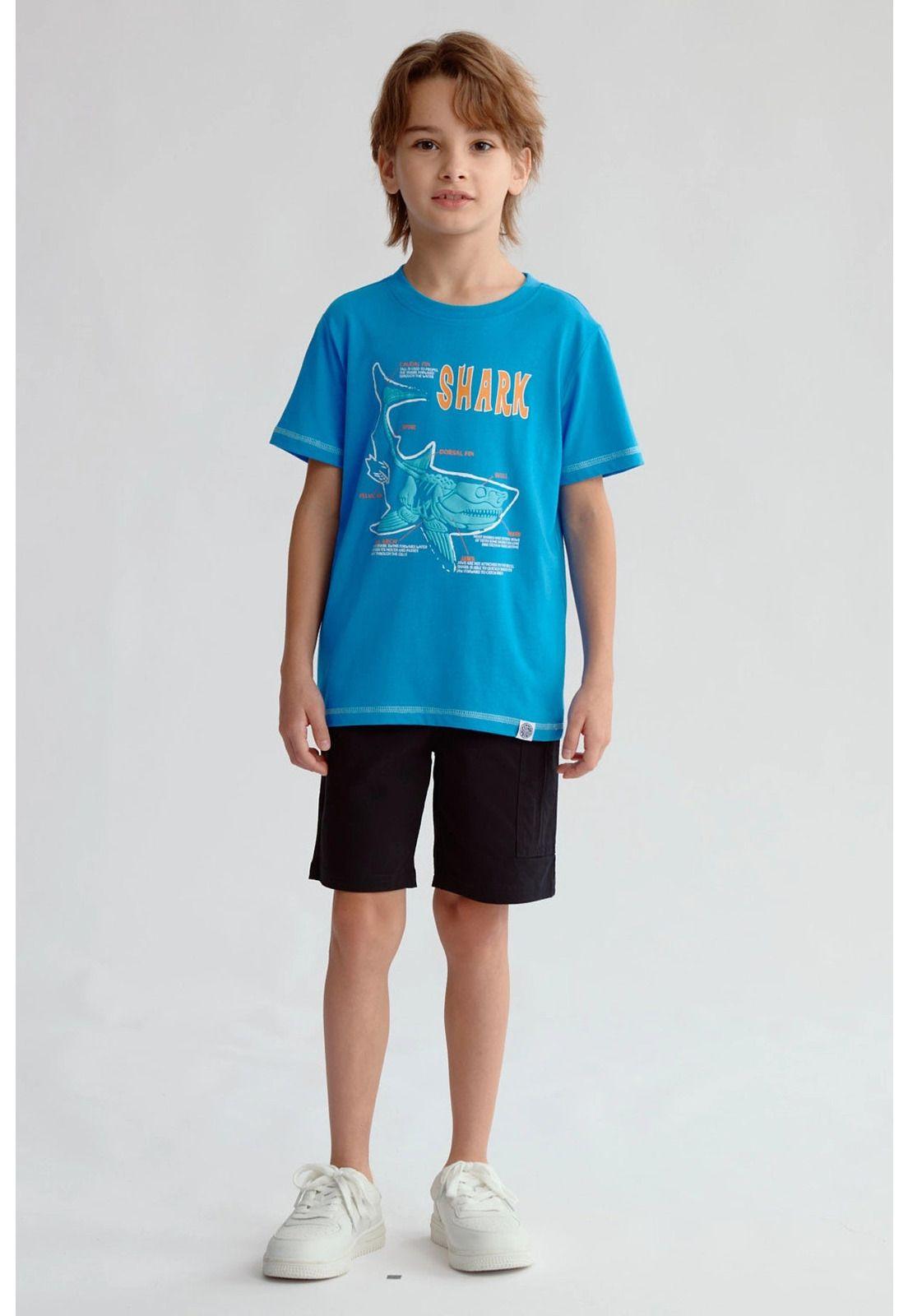 Polera Niño Puff Print Azulino-3