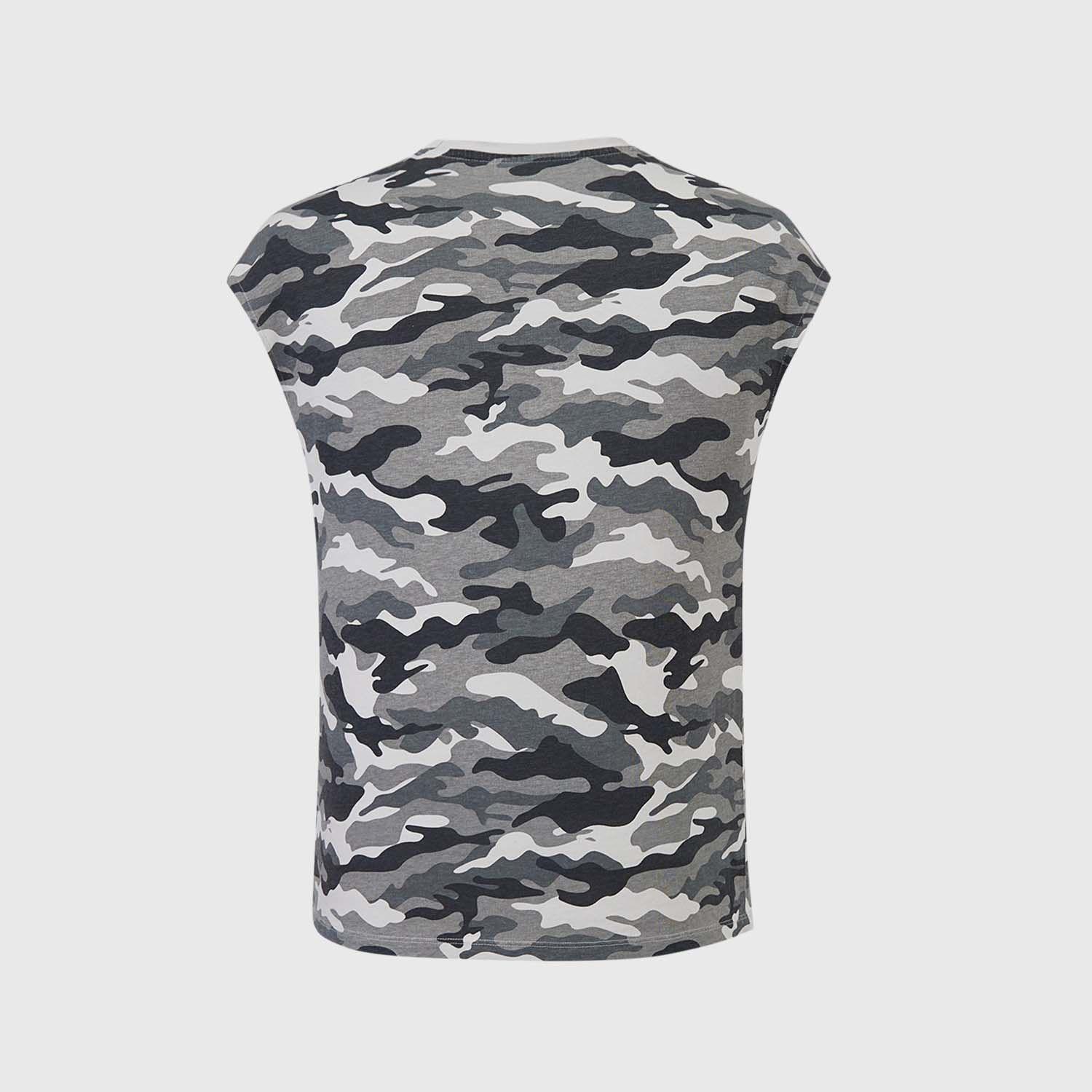 Polera Niño Lavado Militar Gris Fashion's Park-1