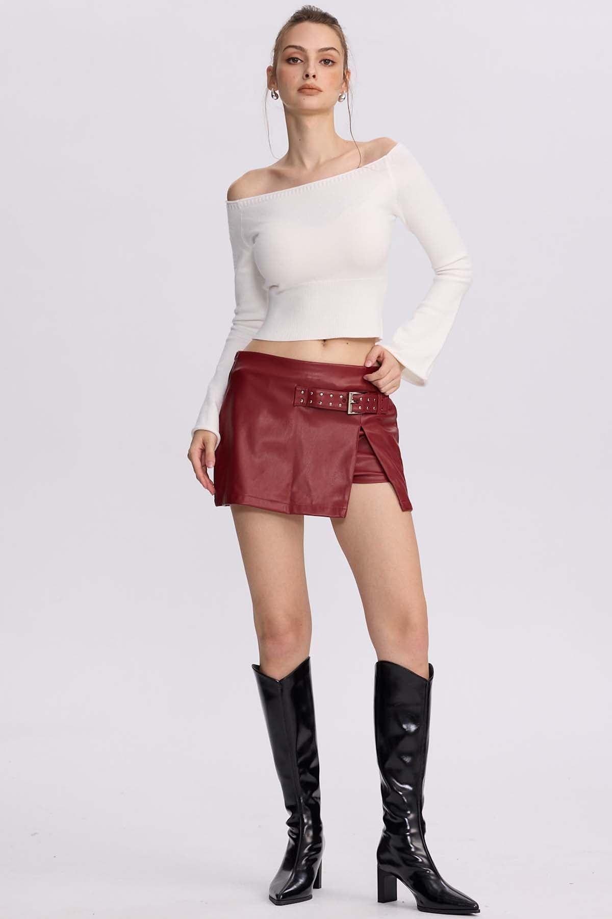 Sweater Mujer Bardot Crema-3