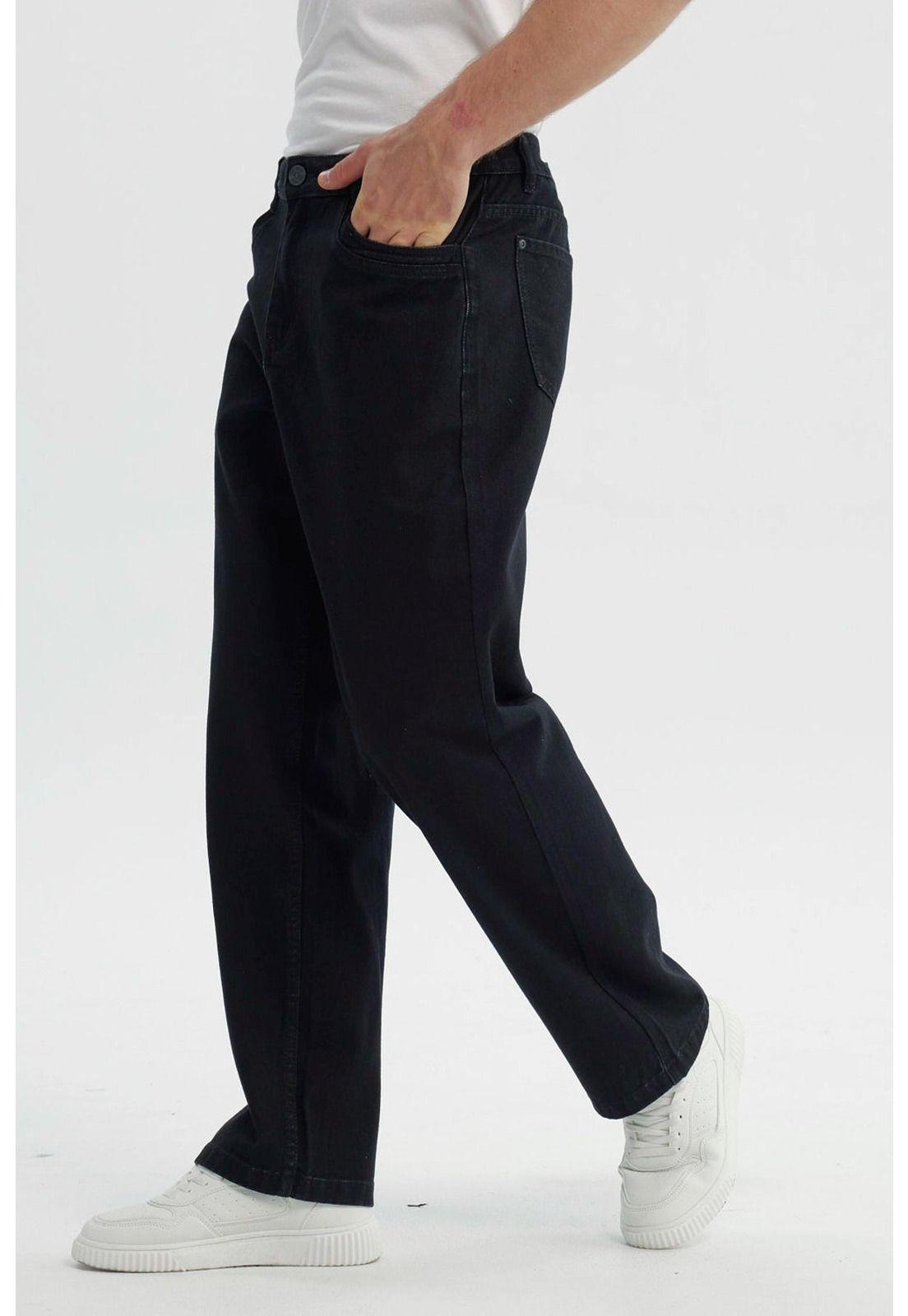 Jeans Hombre Clásico Negro - ll-1