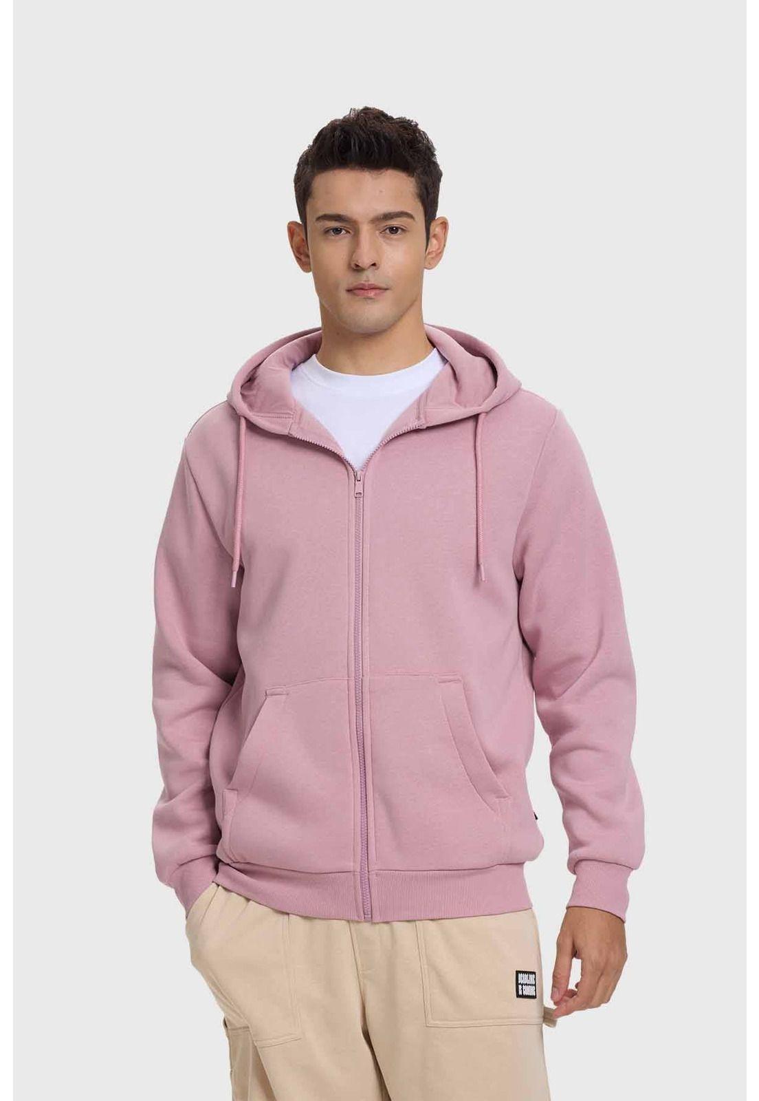 Polerón Hombre Rosado-0