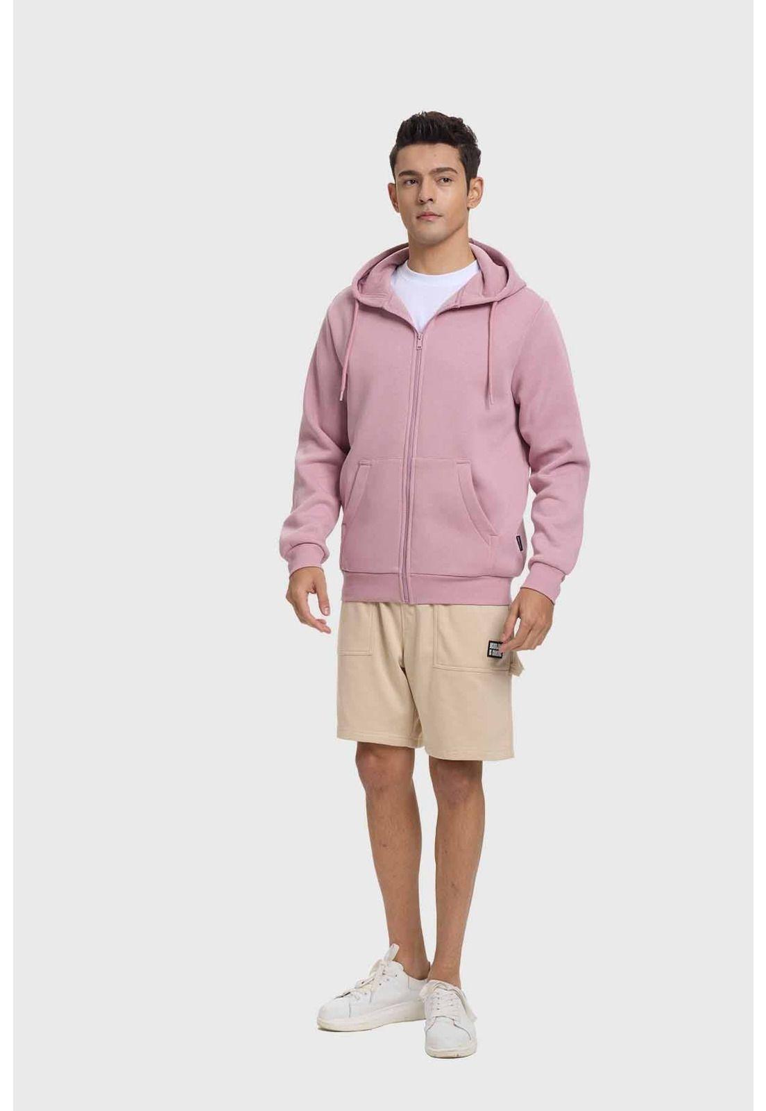 Polerón Hombre Rosado-3