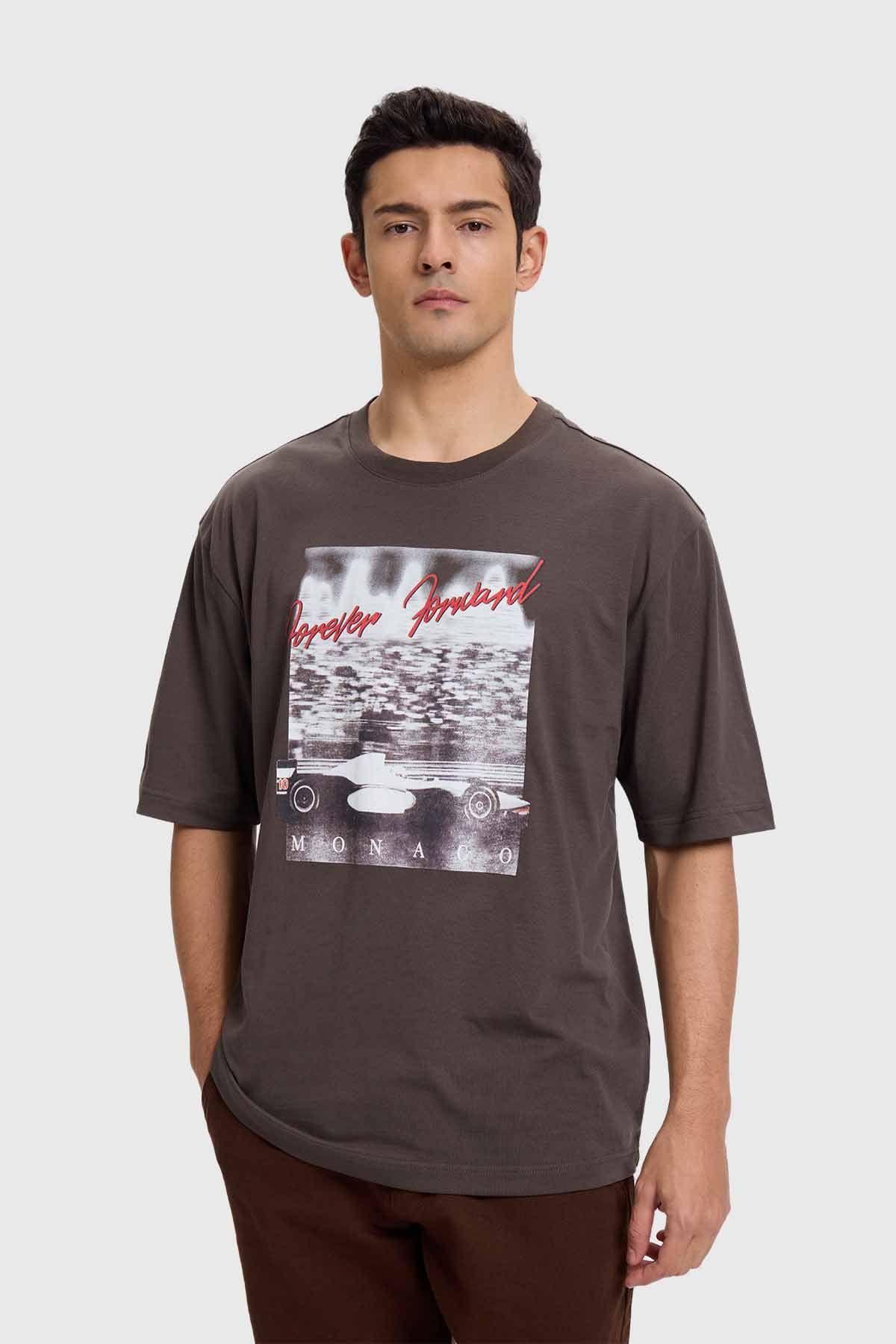Polera Hombre Estampado Marengo-0