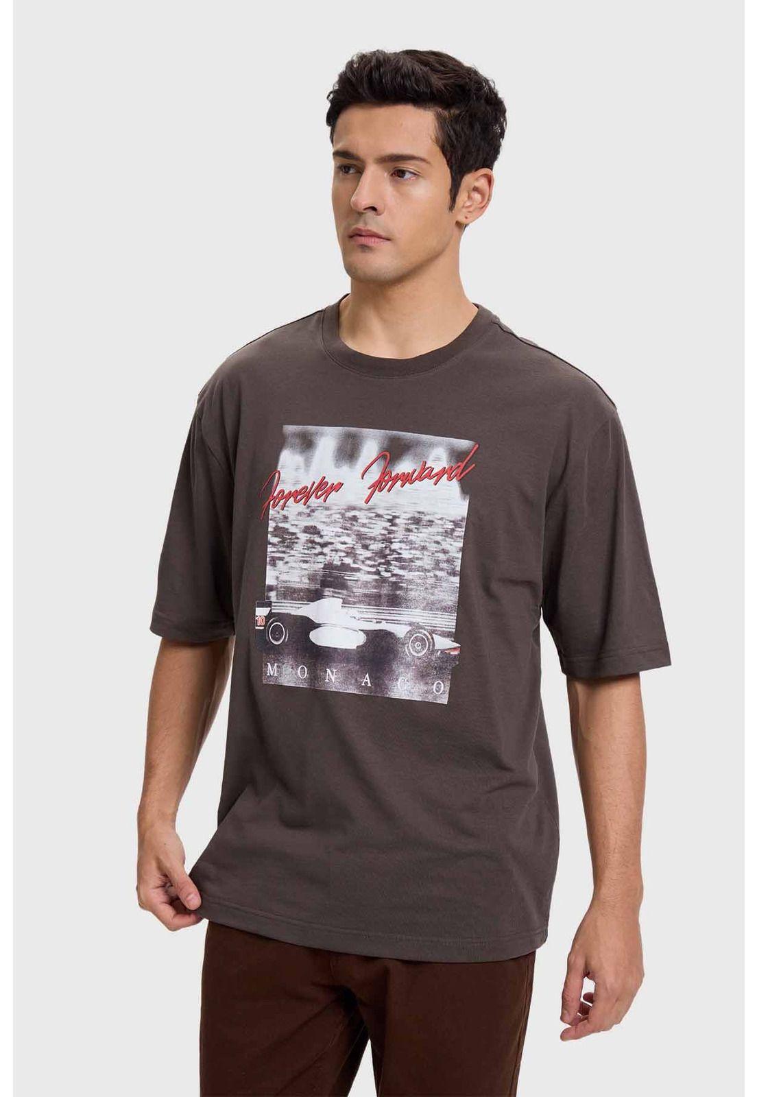 Polera Hombre Estampado Marengo-1