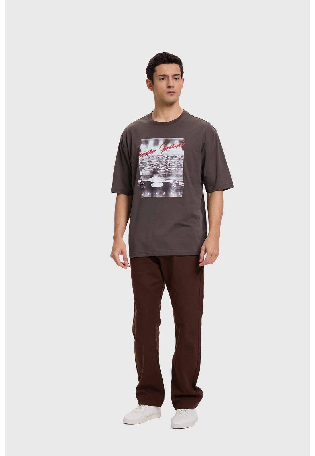 Polera Hombre Estampado Marengo-3