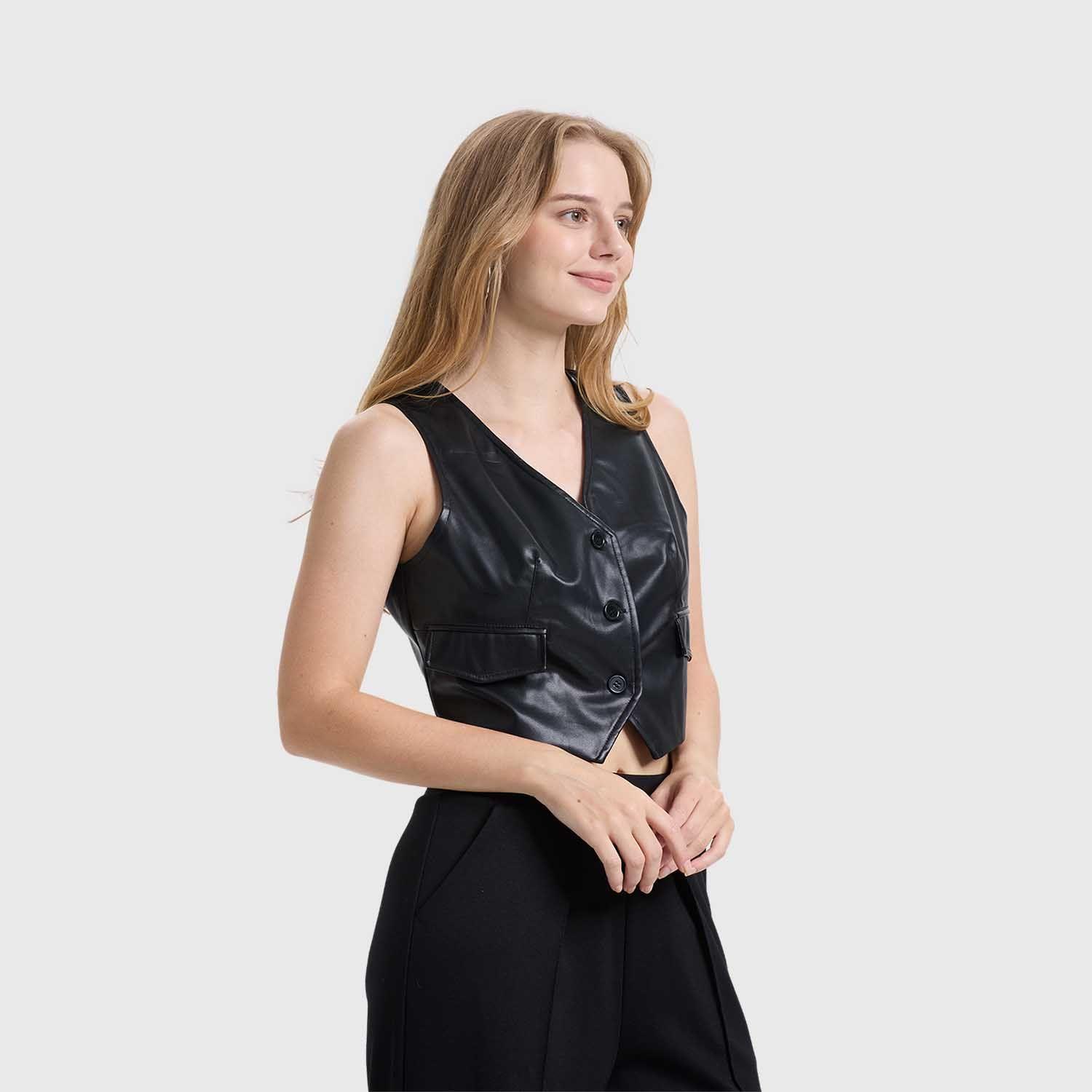 Chaqueta Mujer Gillette Negro Fashions Park-1