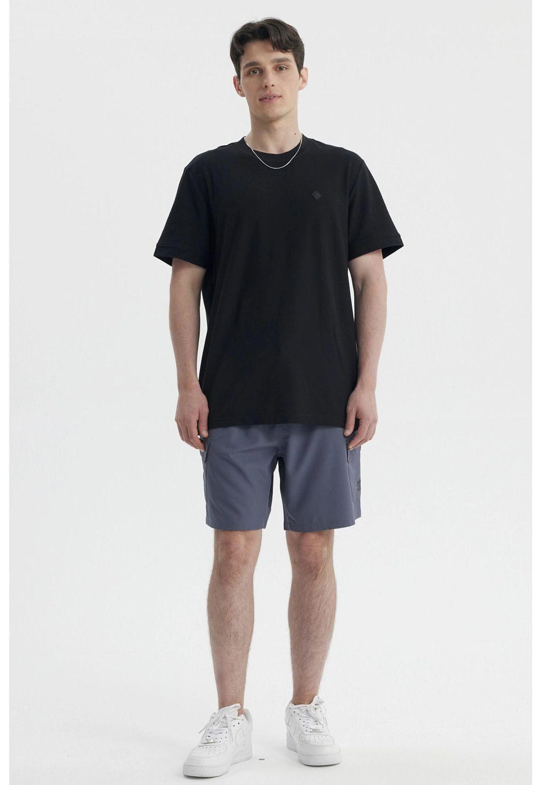 Bermuda Hombre Calce Recto Gris- lll-3