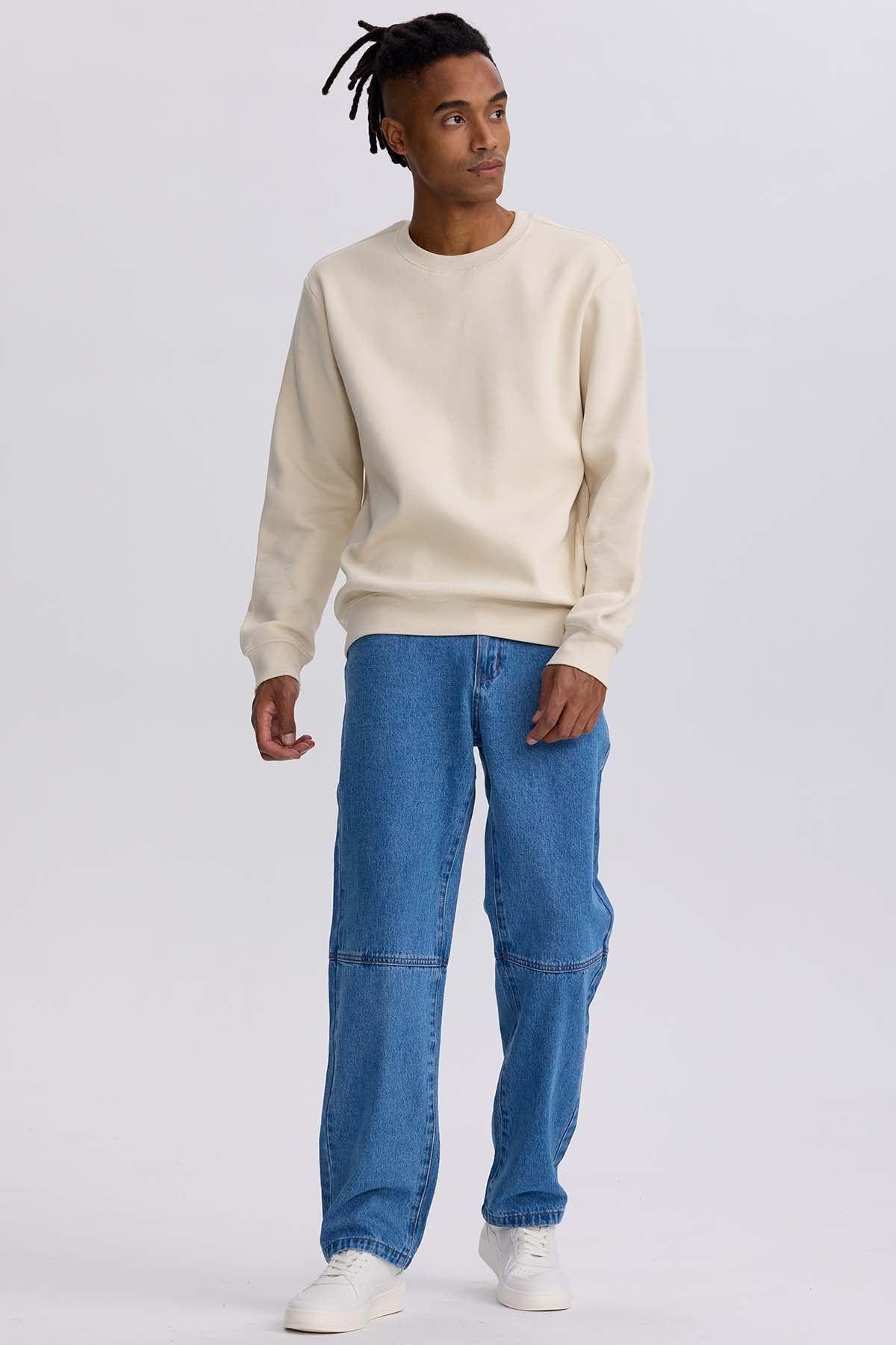 Jeans Hombre Retro Skater Azul-3