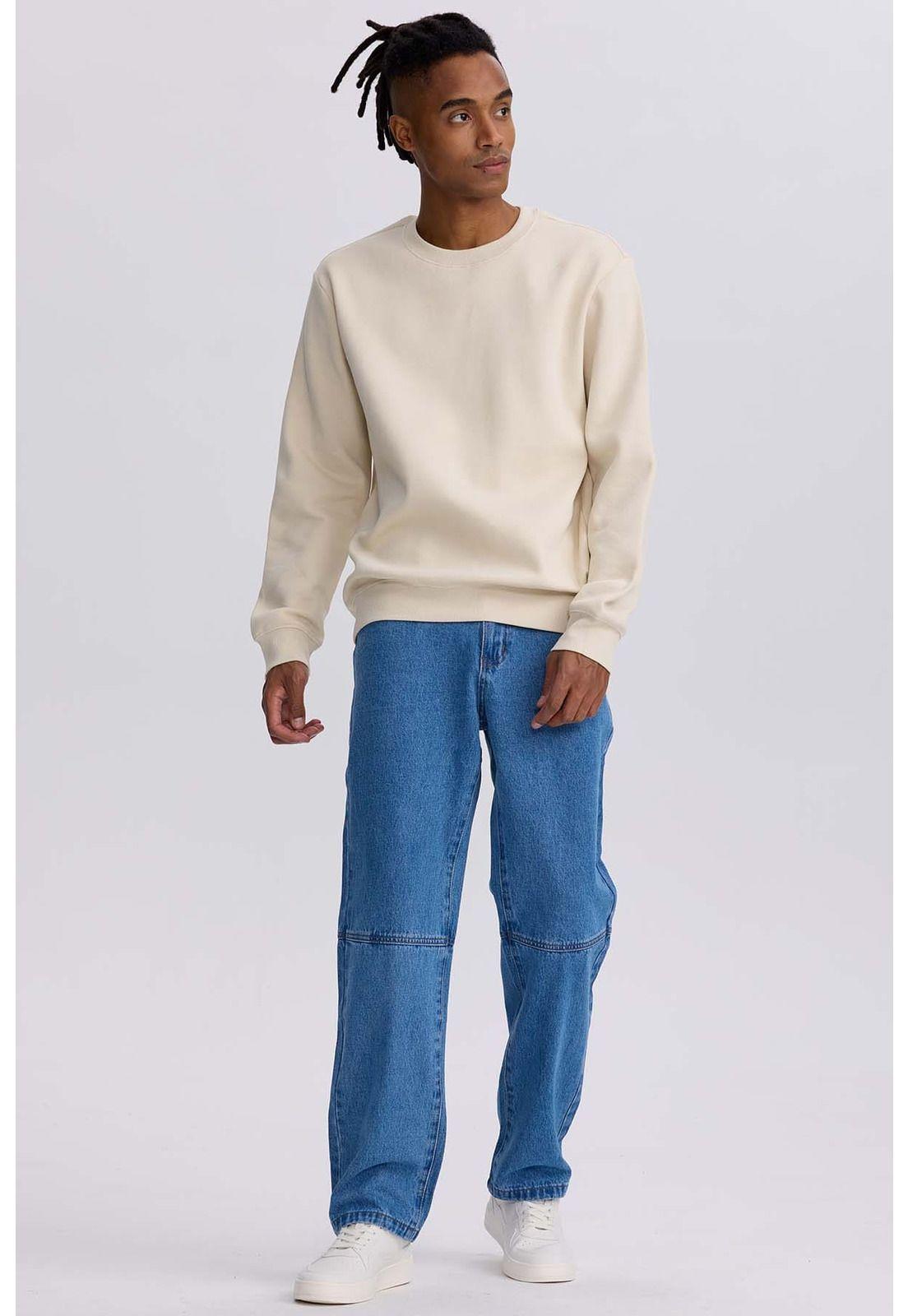 Jeans Hombre Retro Skater Azul-3