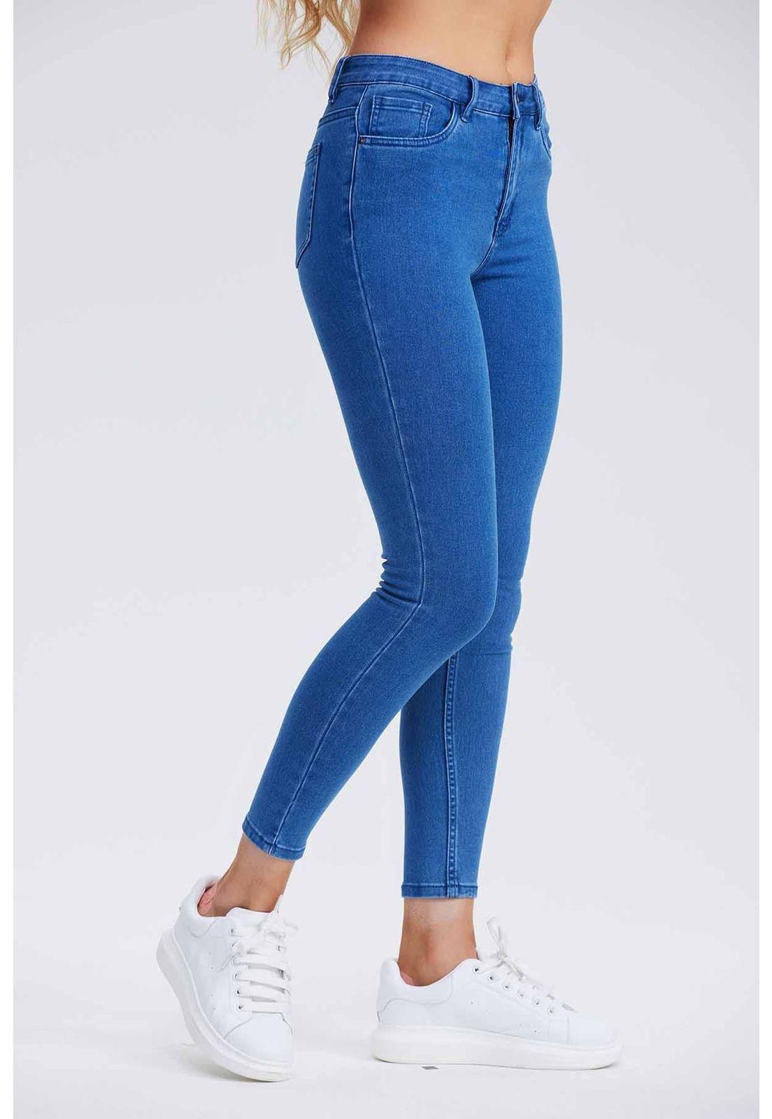 Jeans Mujer Skinny Emilia Azul - V-1