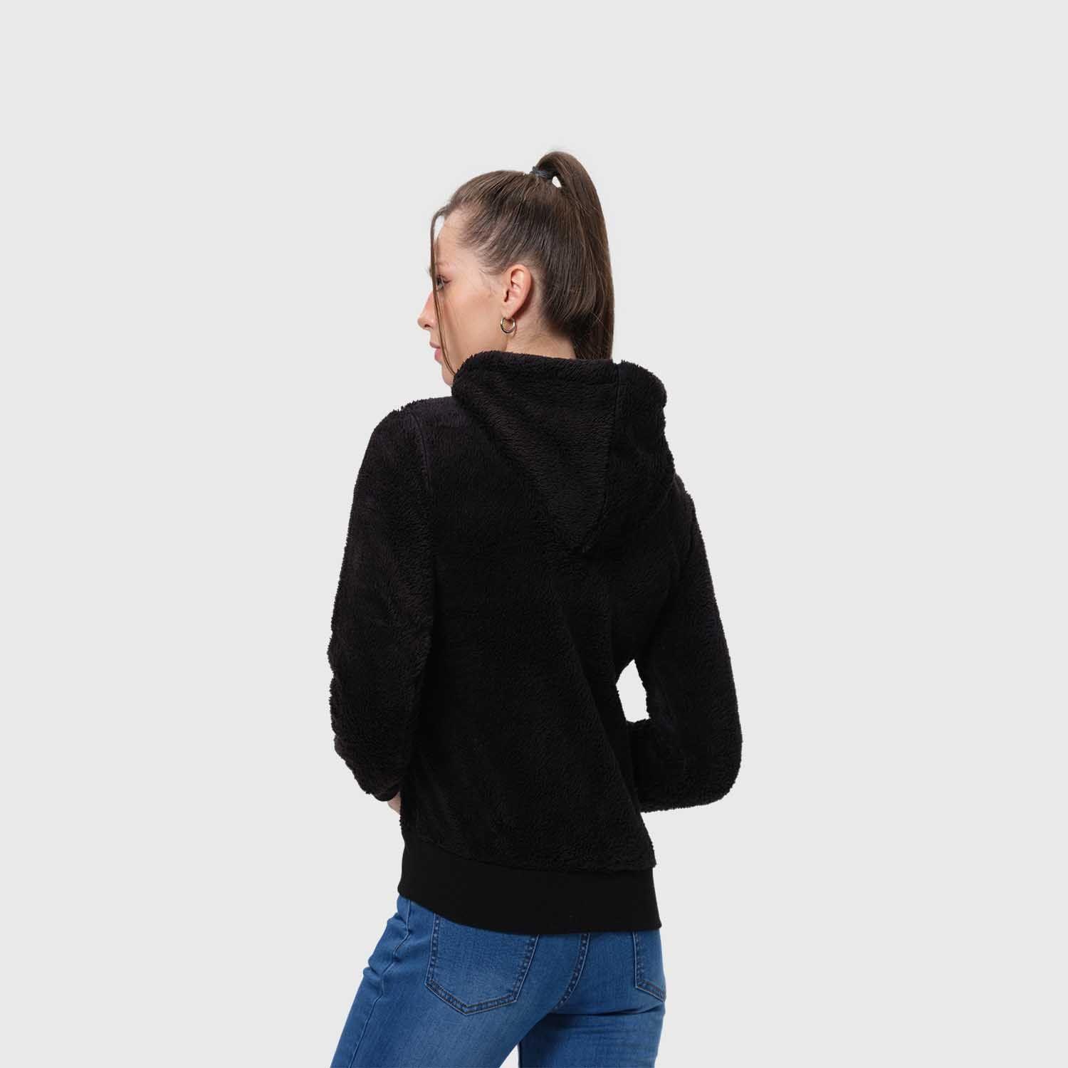 Polar Mujer Peludo Negro Fsp Vi-2