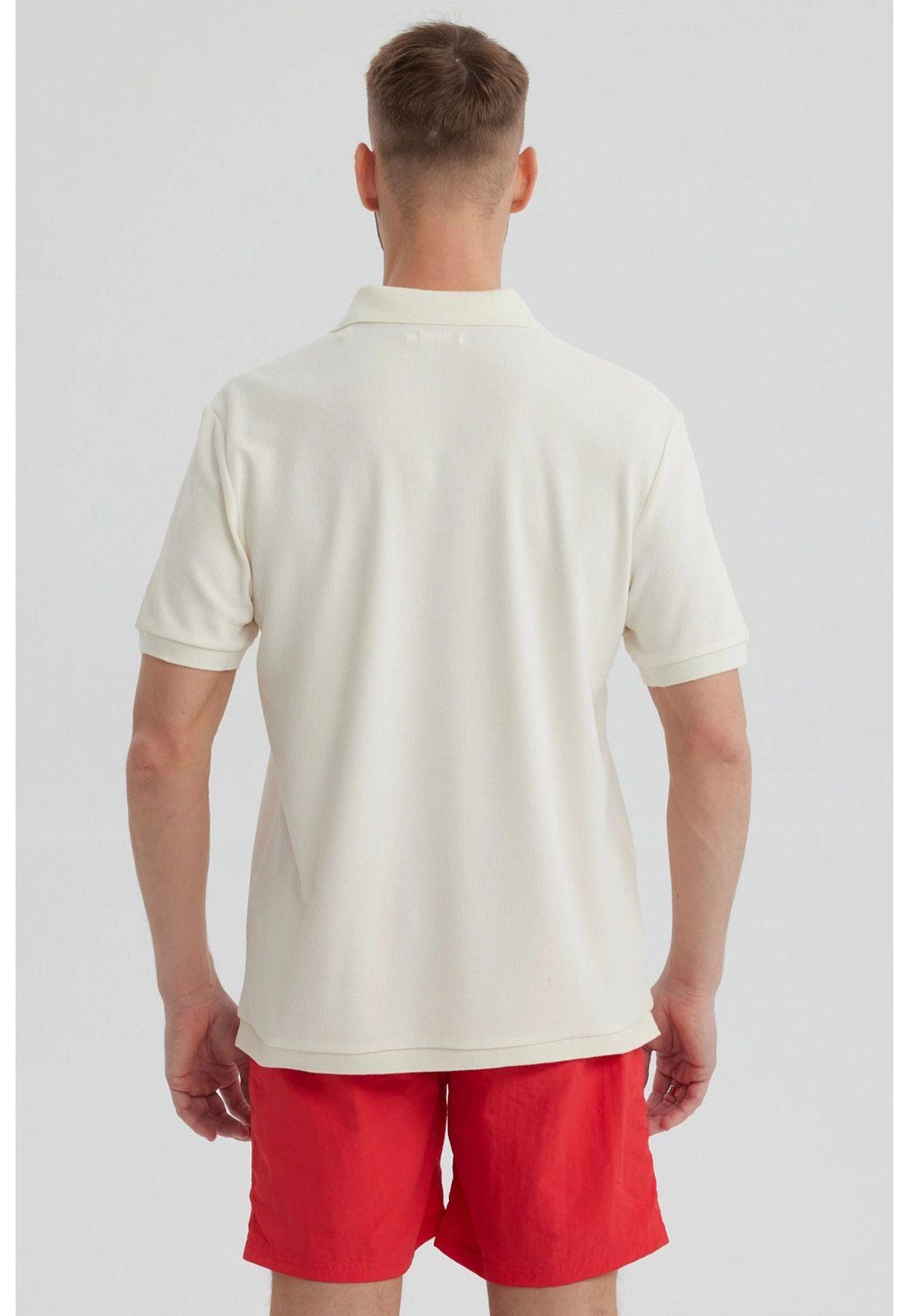 Polera Hombre Textura Beige- ll-2