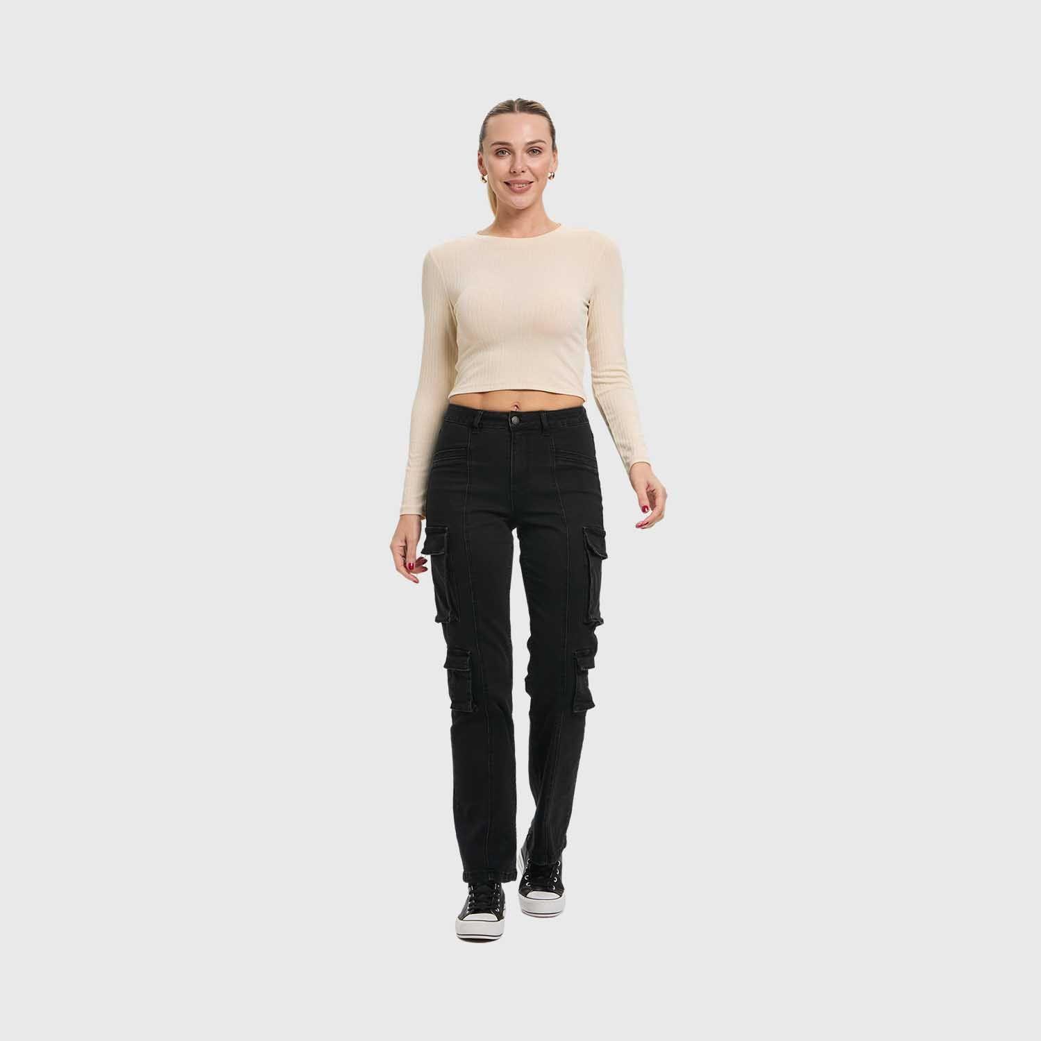 Polera Mujer Lisa Beige Claro Fashion's Park-3