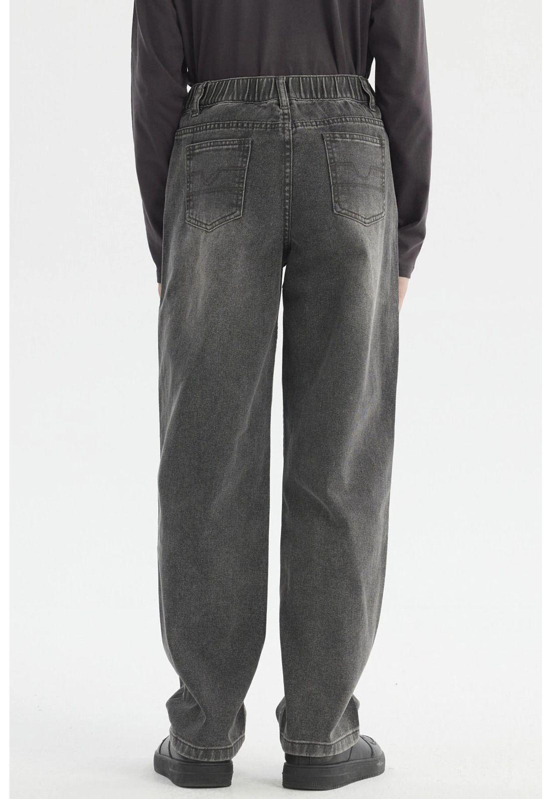 Jeans Niño Baggy Gris-2