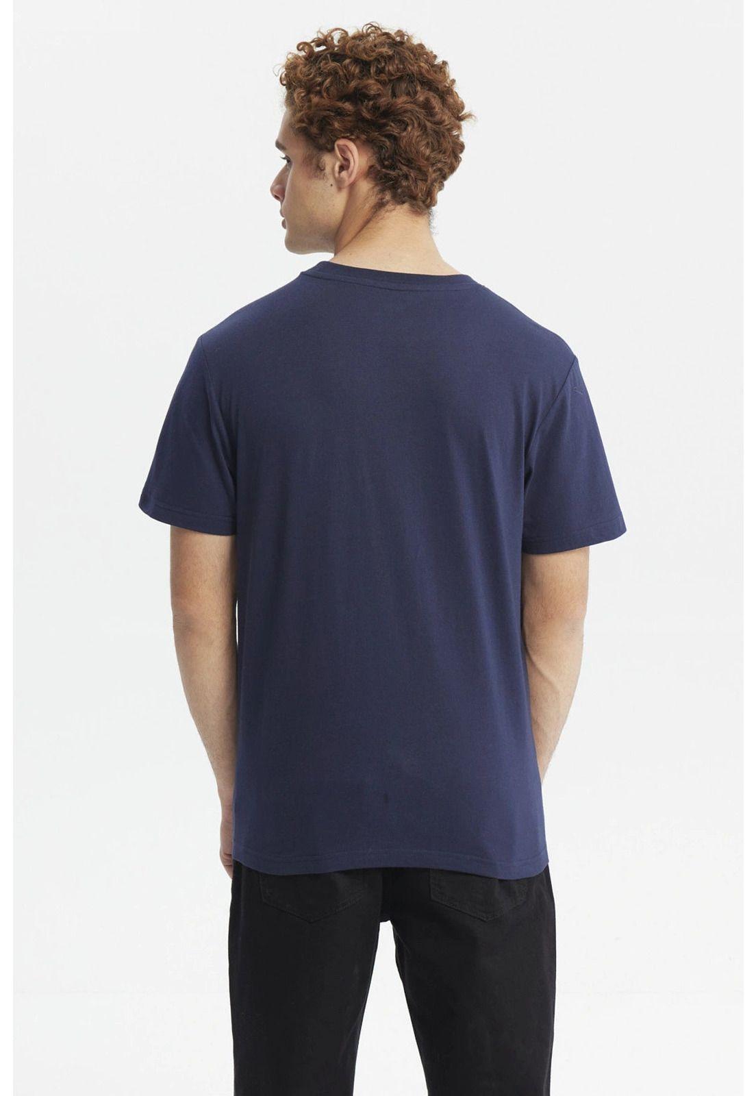 Polera Hombre Oversize Azul - ll-2