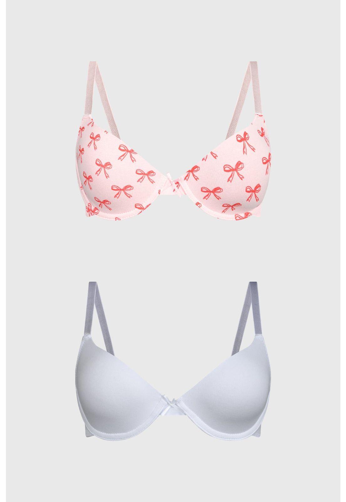 Sostén Mujer Bipack Rapport Rojo-0