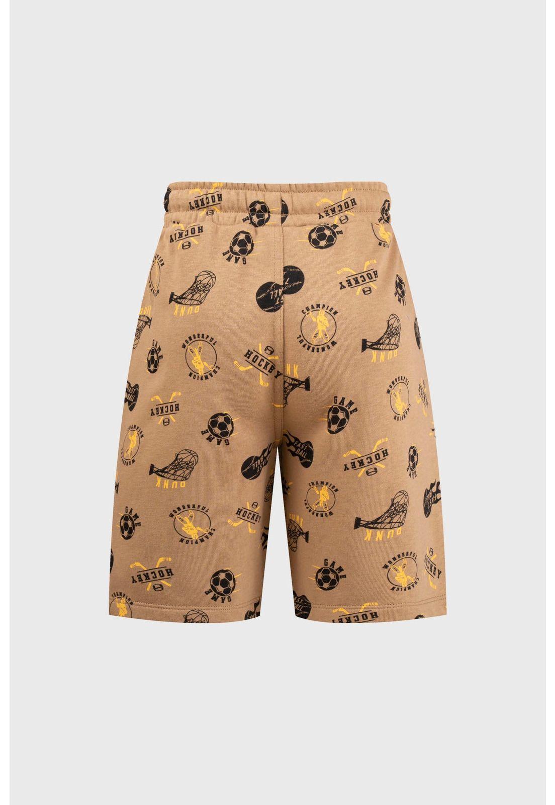 Bermuda Niño Bipack Kaki-3