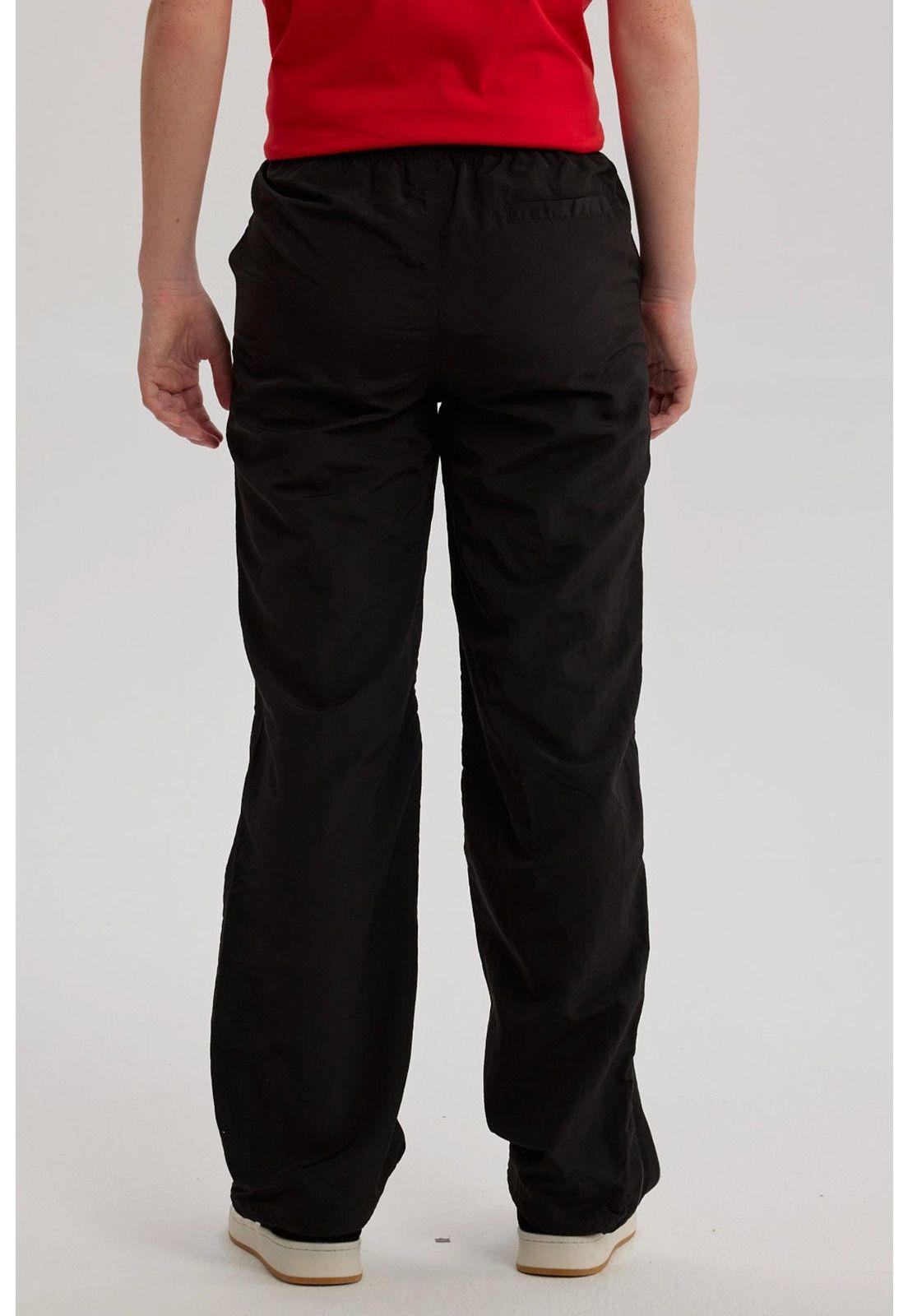 Pantalón Niño Piping Reflectante Negro-1