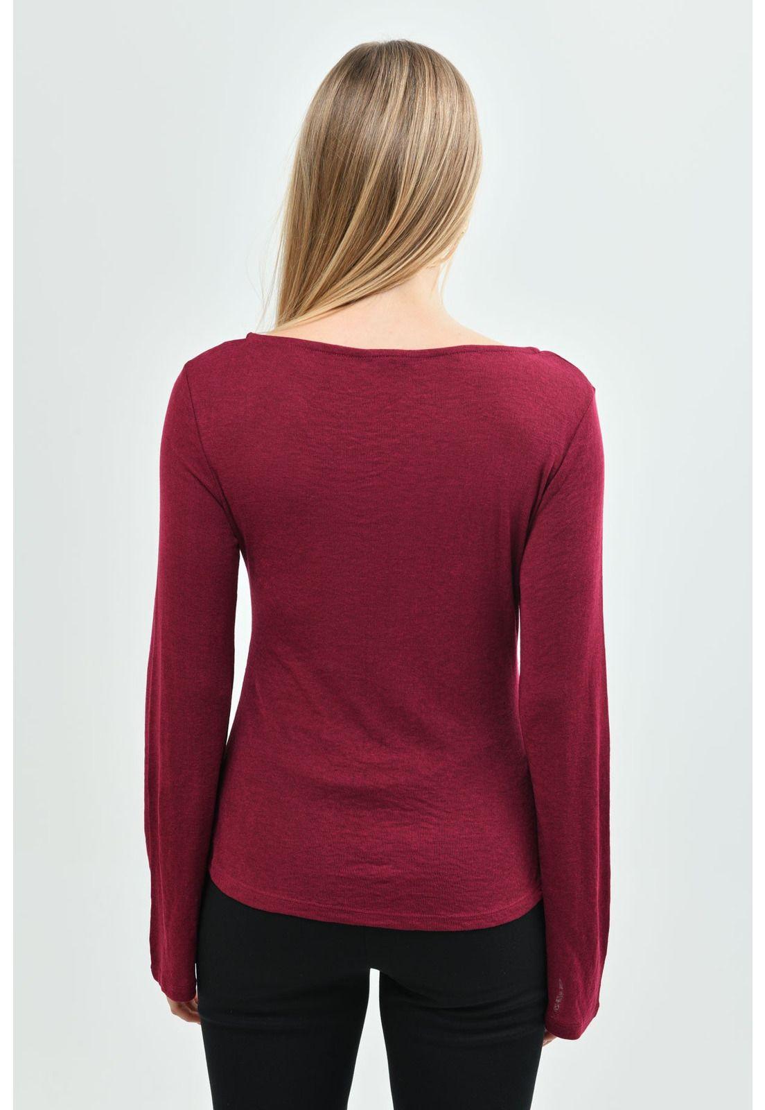 Polera Mujer Slim Fucsia-2