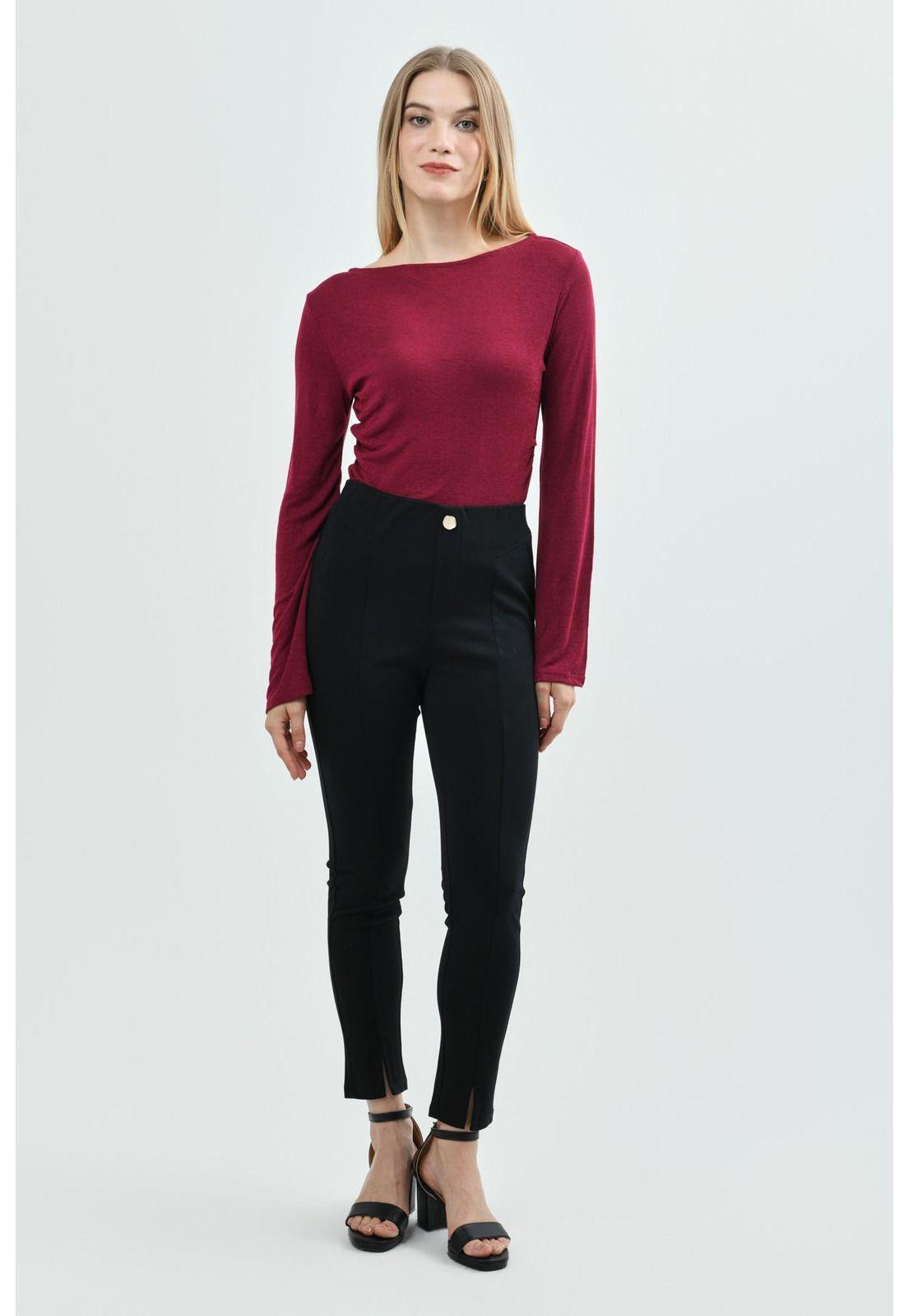 Polera Mujer Slim Fucsia-3