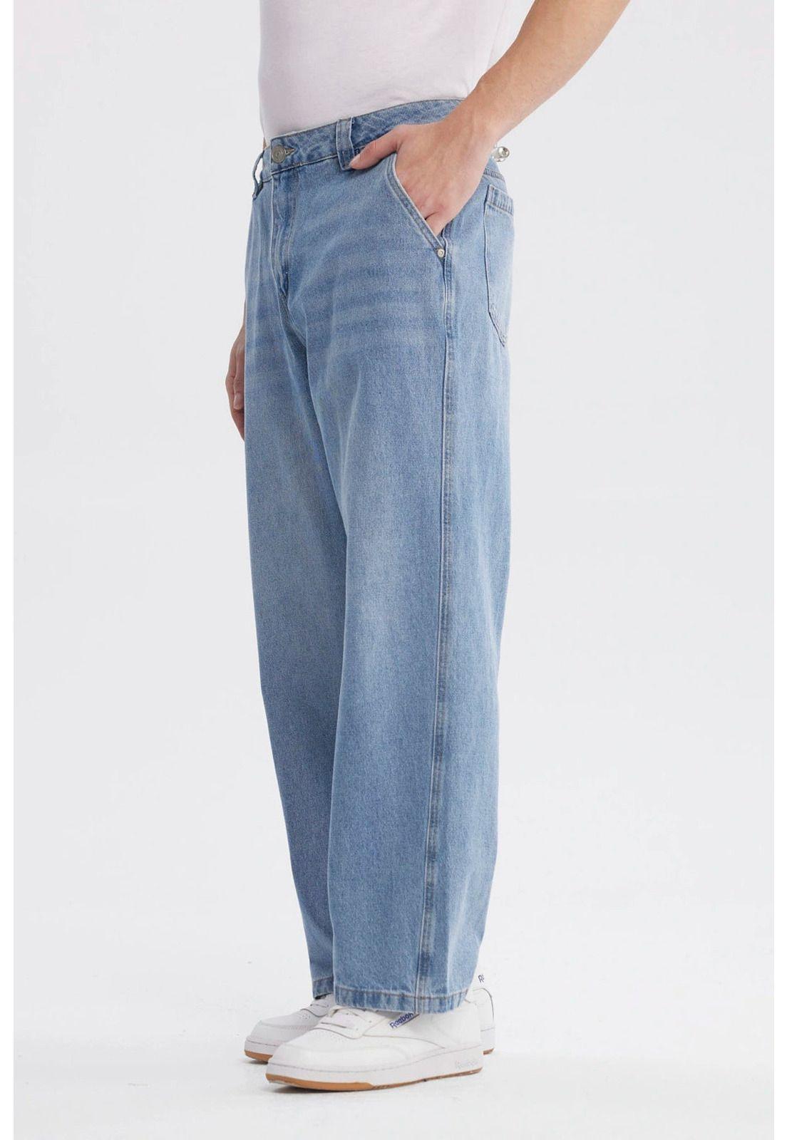 Jeans Hombre Straight Azul - Vl-1