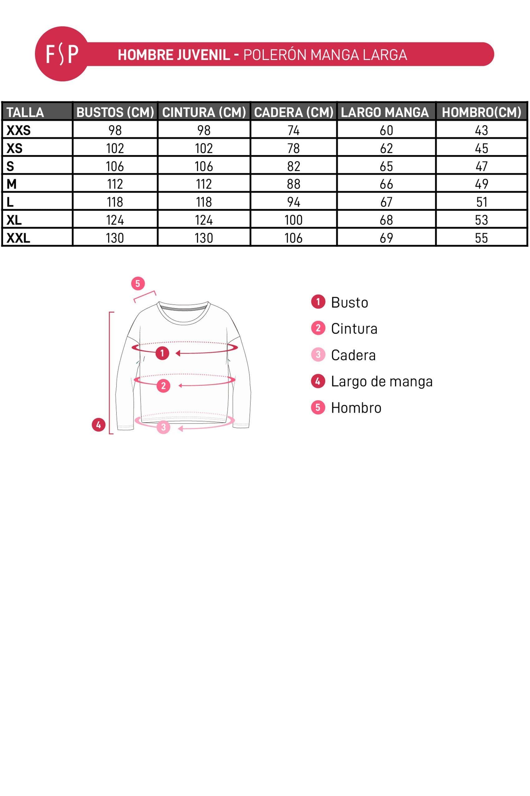 Polerón Hombre Basic Burdeo-4