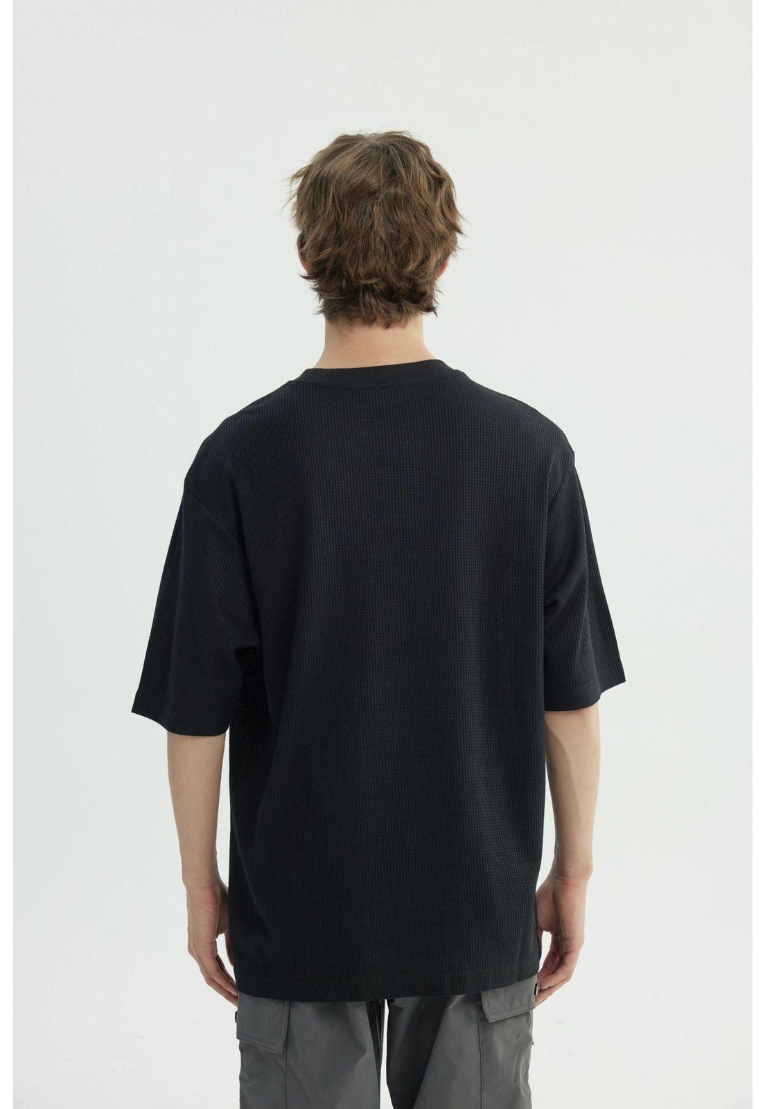 Polera Hombre Oversize Negro - lX-2