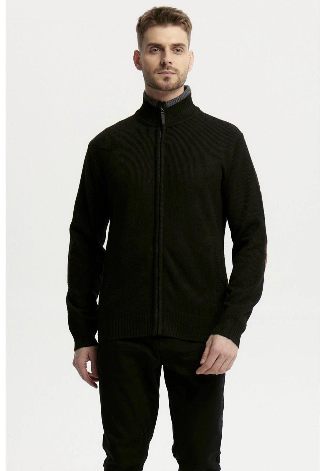 Sweater Hombre Slim Negro - lll-0