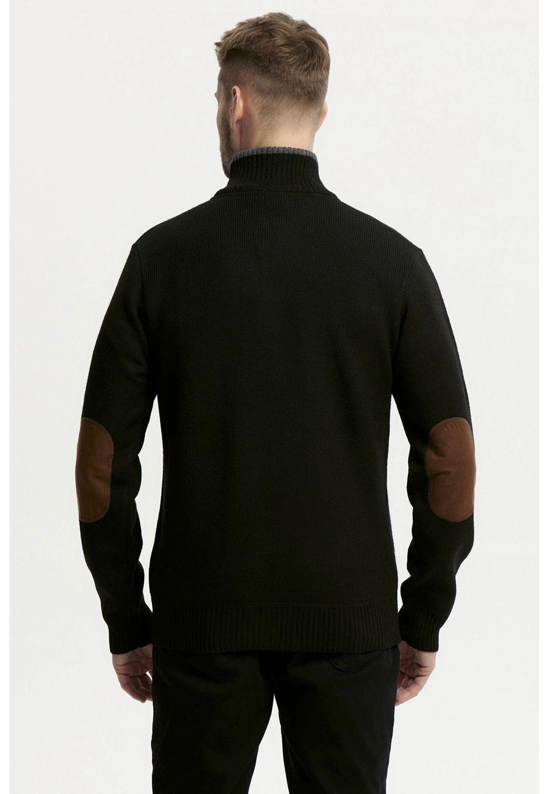 Sweater Hombre Slim Negro - lll-2