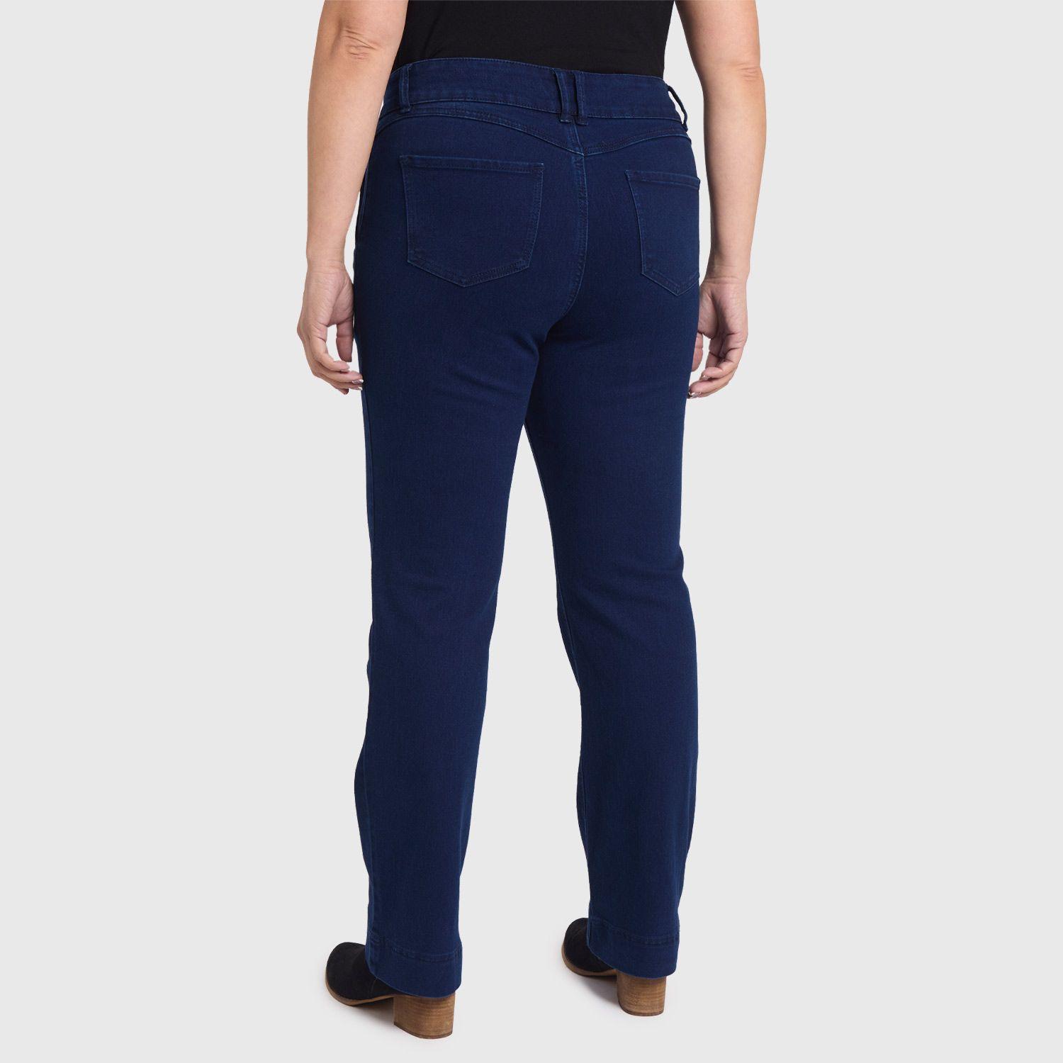 Jeans Mujer Tiro Alto Azul Fashion's Park-2