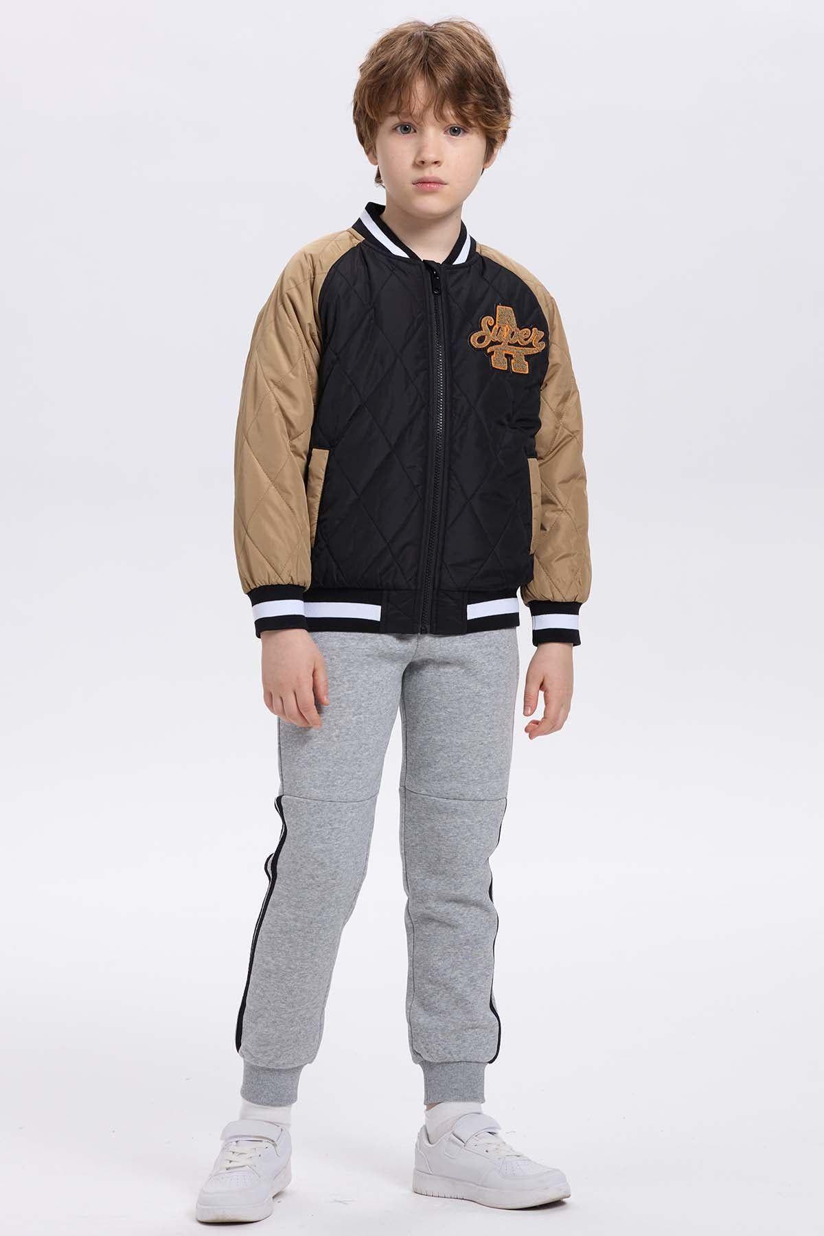 Chaqueta Niño Bomber Negro II-3