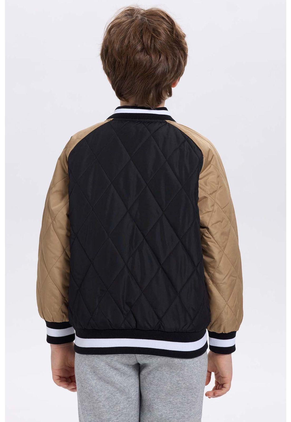 Chaqueta Niño Bomber Negro - ll-2