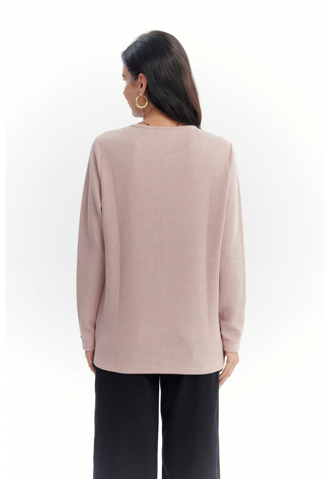 Sweater Mujer Regular Rosado - ll-2