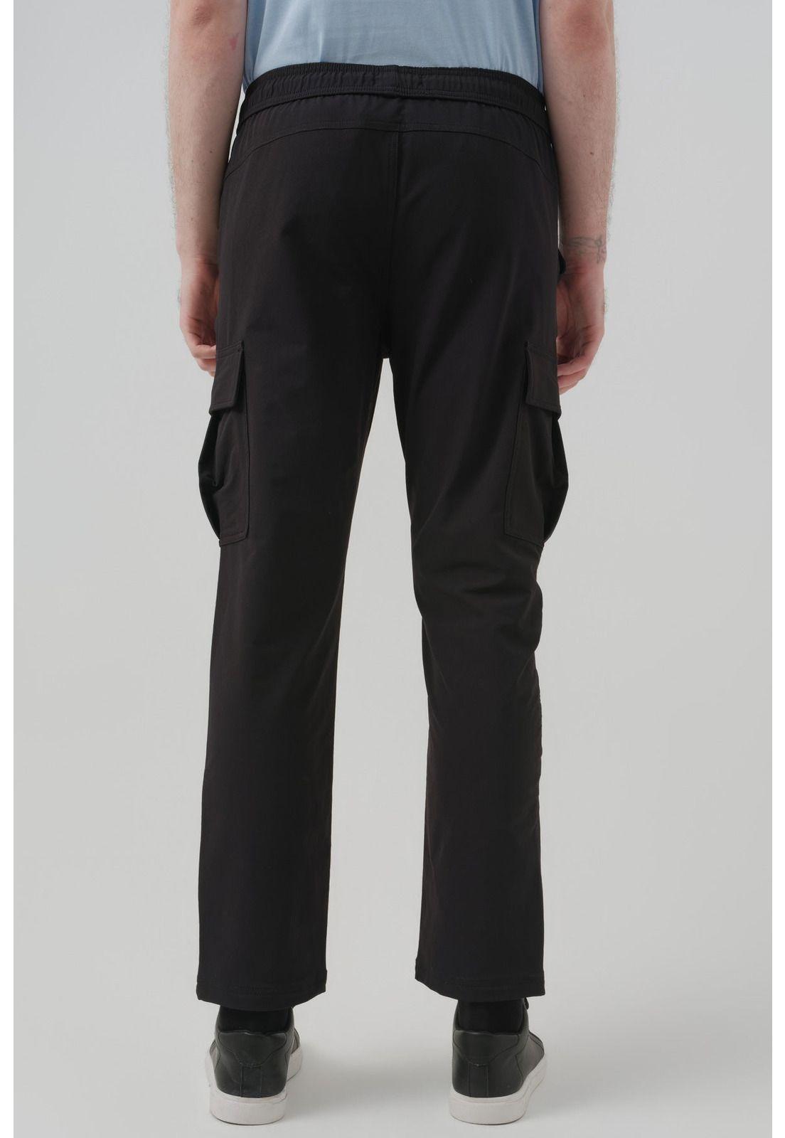 Pantalón Hombre Clásico Negro - ll-2