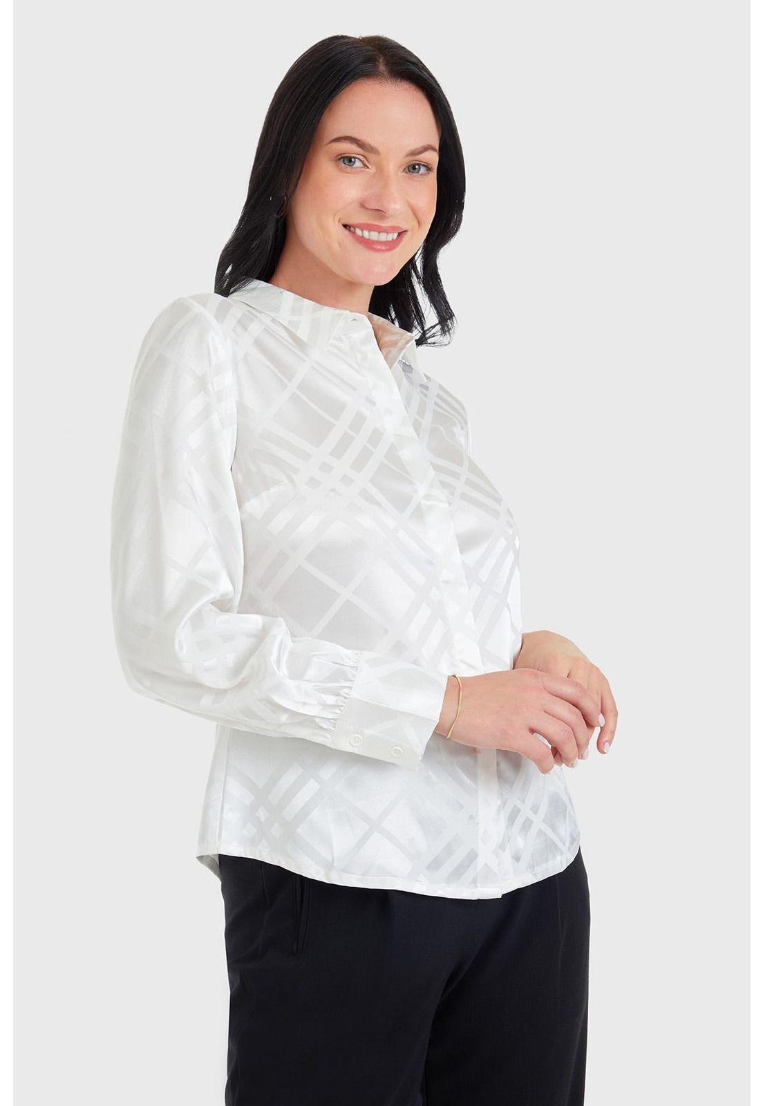 Blusa Mujer Con Textura Crudo-1