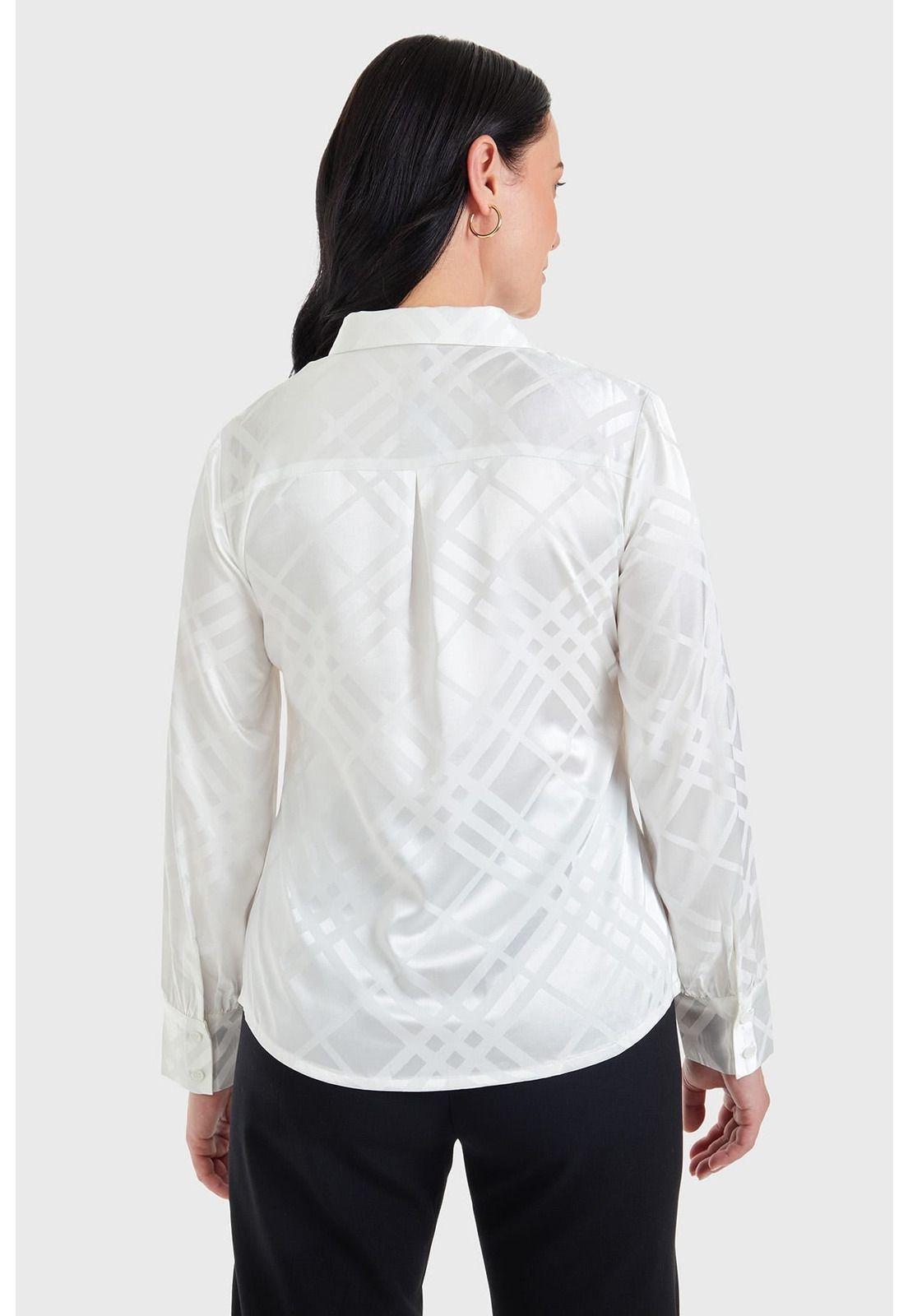 Blusa Mujer Con Textura Crudo-2