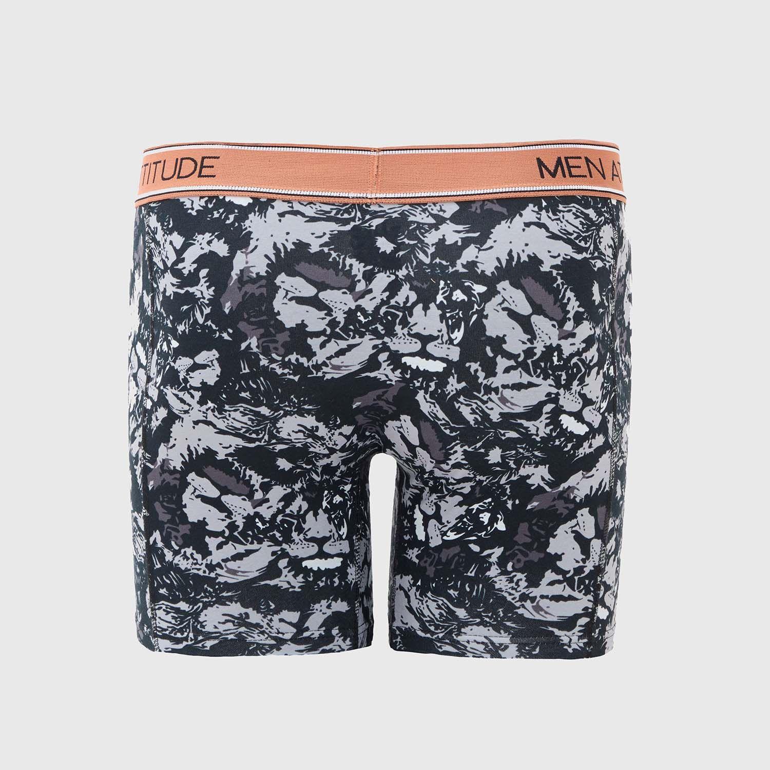Boxer Hombre Bipack Rapport Negro-1