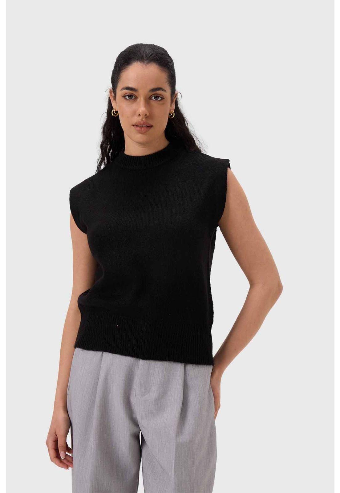 Sweater Mujer Negro - ll-0