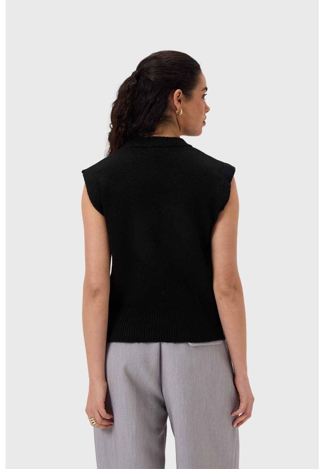 Sweater Mujer Negro - ll-2